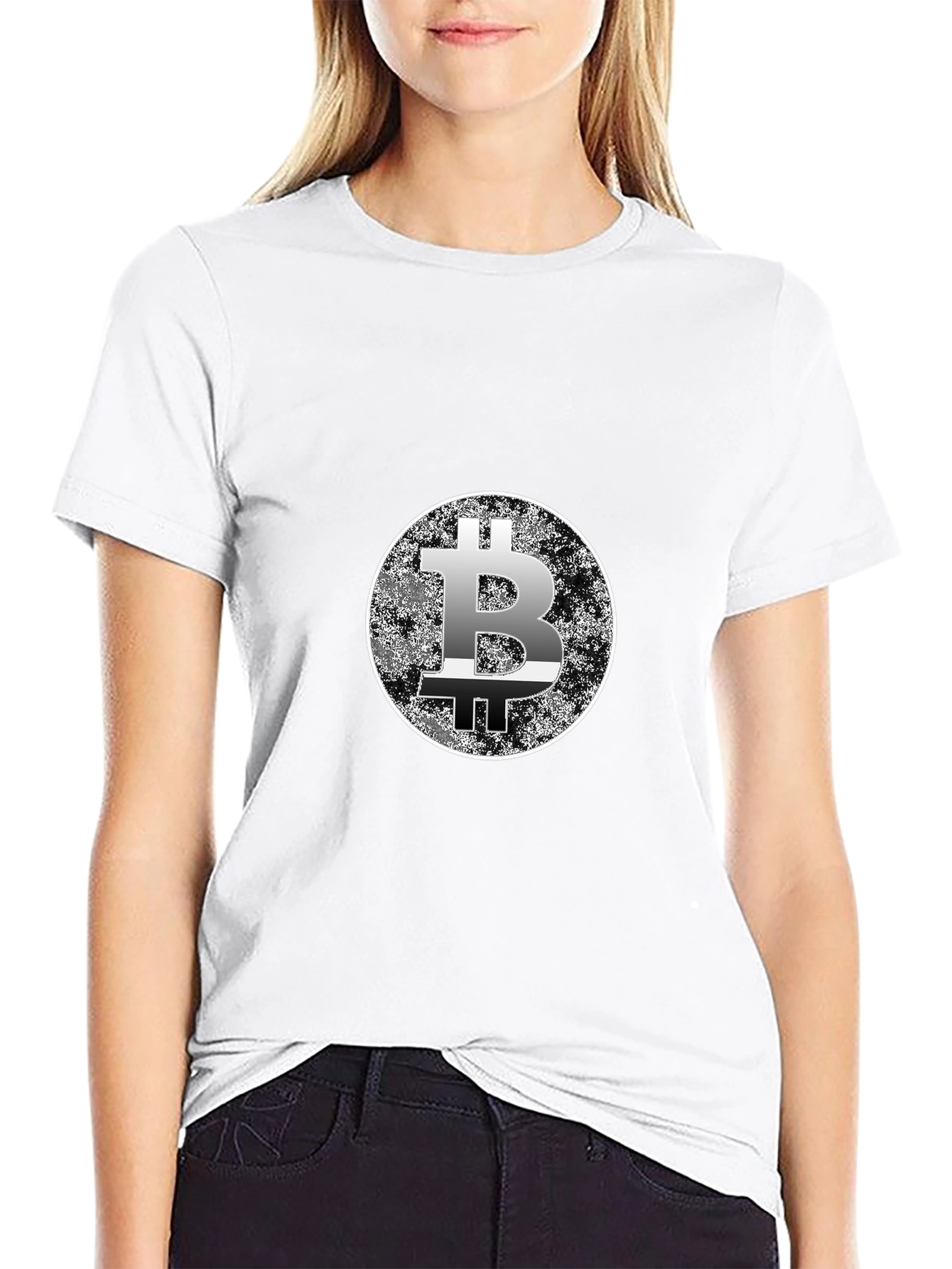 Bitcoin Logo T-Shirt - Crypto Currency Tee
