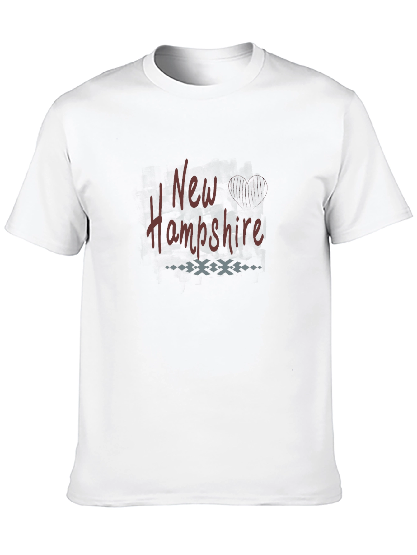 New Hampshire Graphic T-Shirt - Black