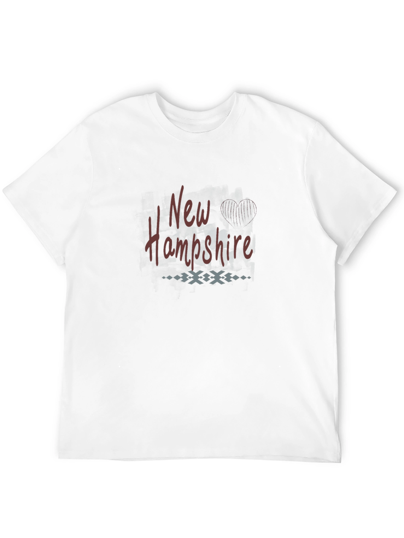 New Hampshire Graphic T-Shirt - Black