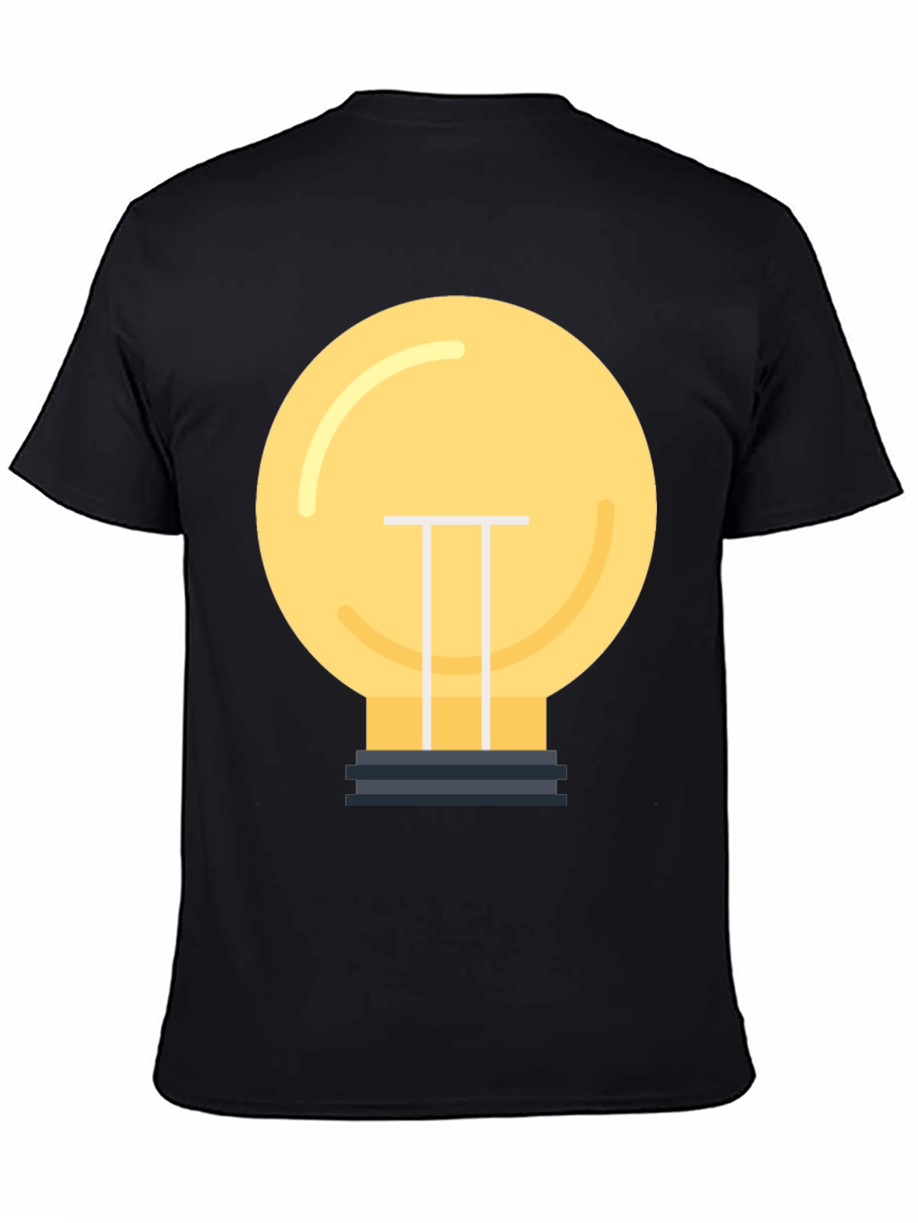 Idea Bulb Graphic T-Shirt - Think Bright!