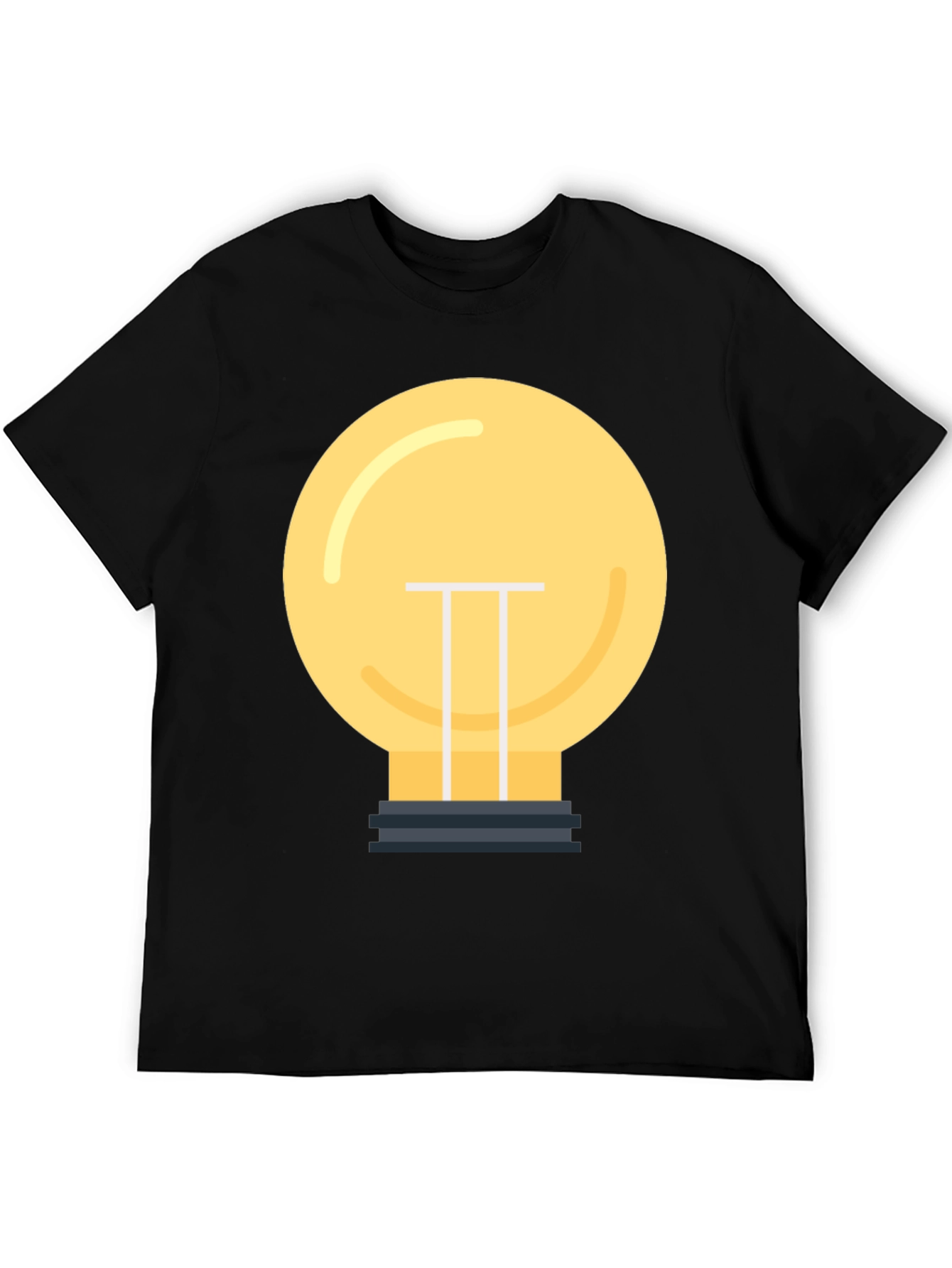 Idea Bulb Graphic T-Shirt - Think Bright!
