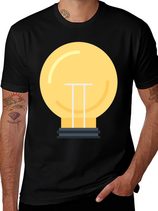 Idea Bulb Graphic T-Shirt - Think Bright!