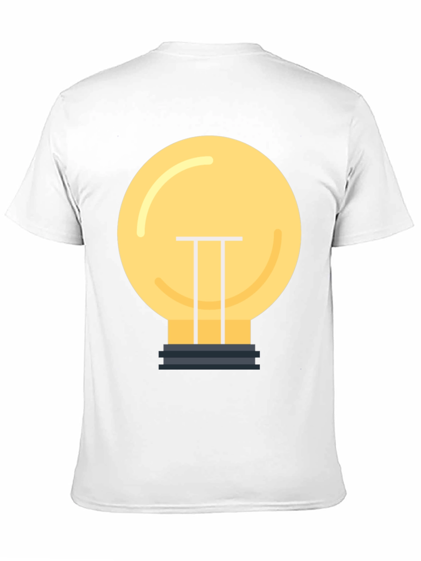 Idea Bulb Graphic T-Shirt - Think Bright!