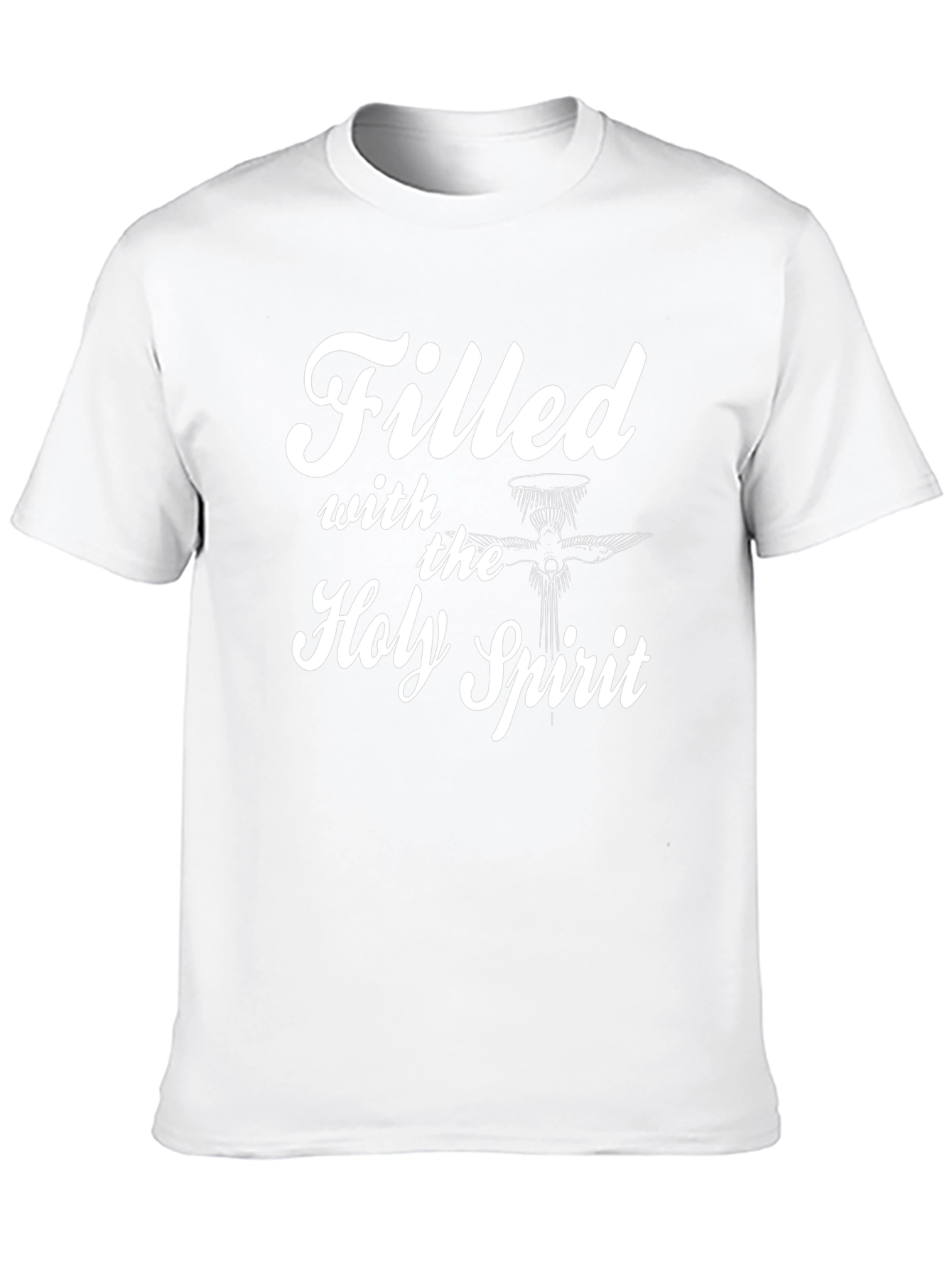 Filled with the Holy Spirit Black T-Shirt