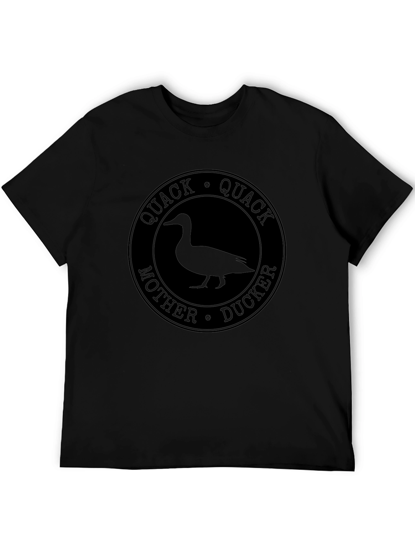 Quack Mother Ducker Black T-Shirt