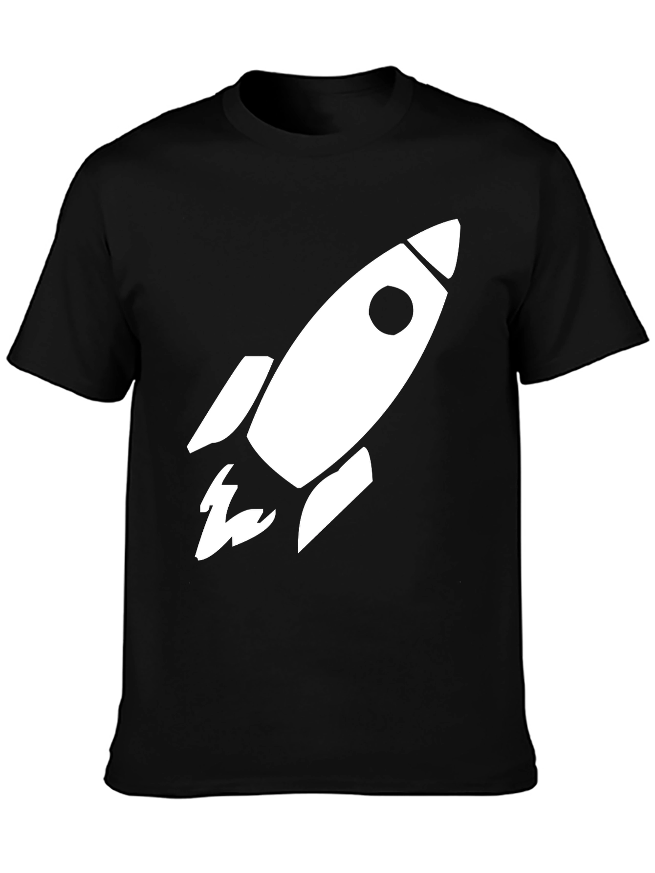 Rocket Graphic T-Shirt - Bold Style Classic Fit