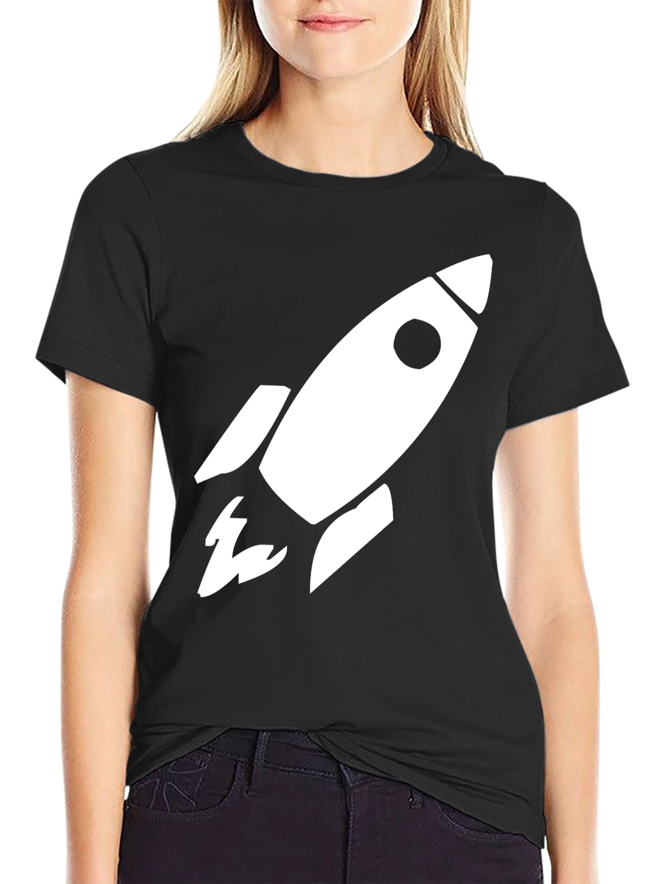 Rocket Graphic T-Shirt - Bold Style Classic Fit