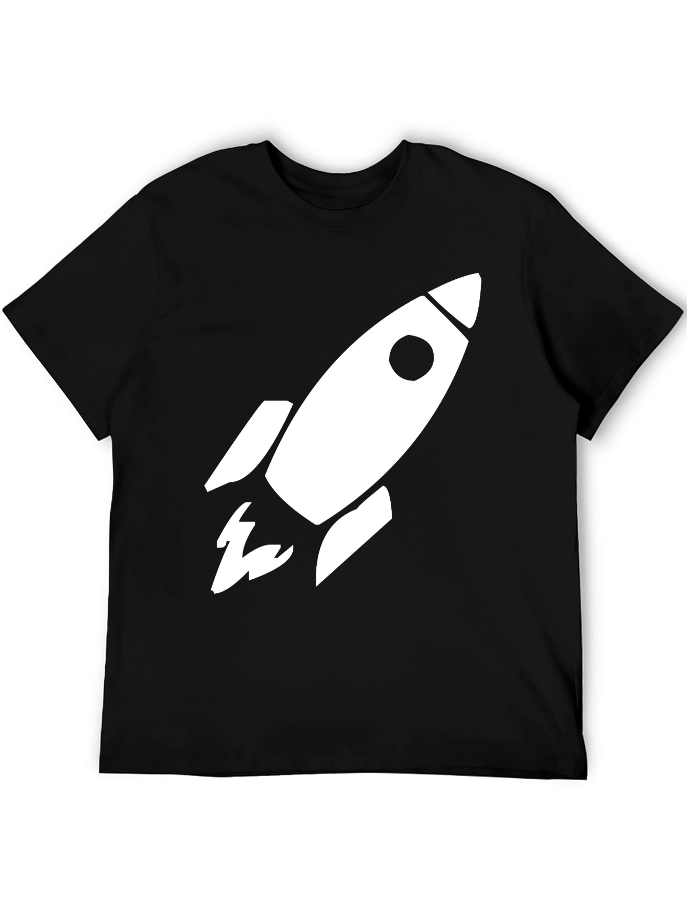 Rocket Graphic T-Shirt - Bold Style Classic Fit