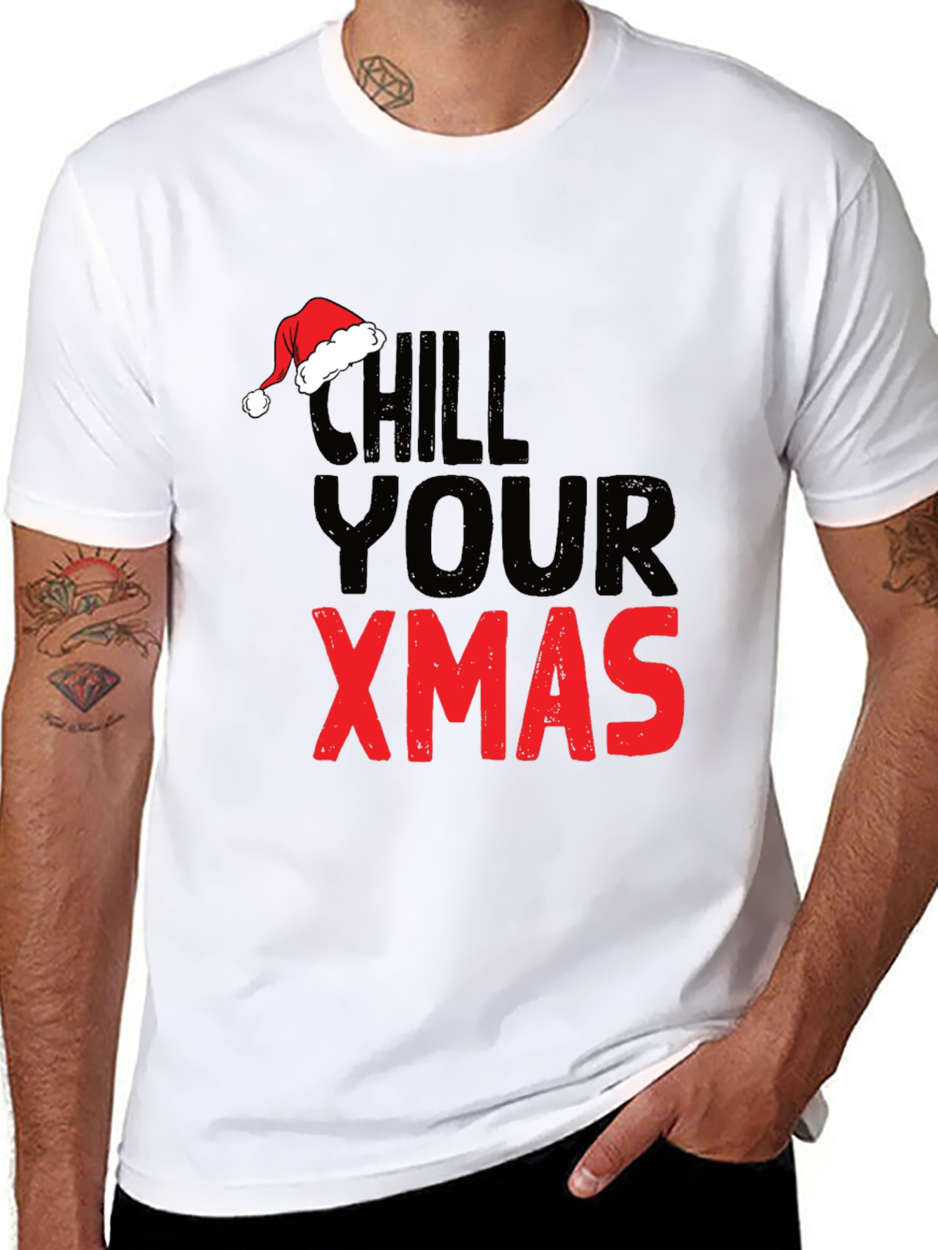 Chill Your Xmas Graphic Tee