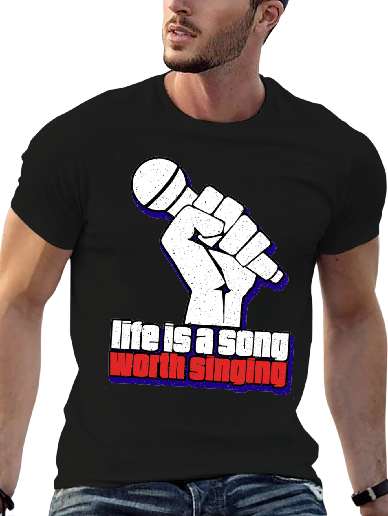 Life Is A Song Graphic Tee