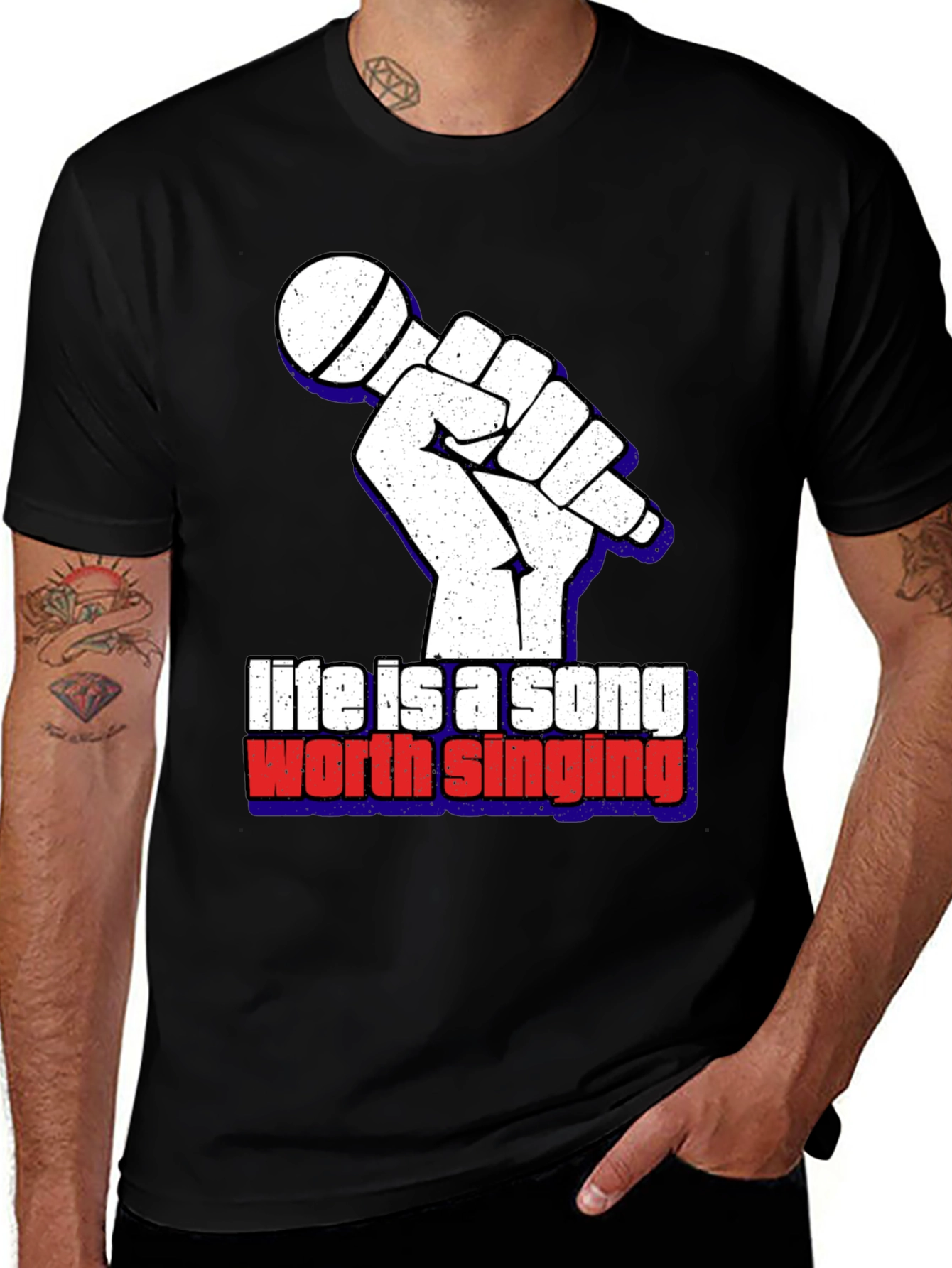 Life Is A Song Graphic Tee
