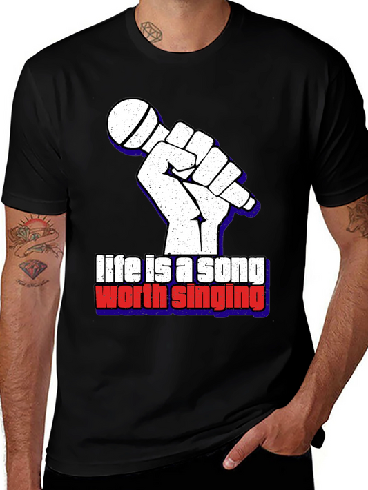 Life Is A Song Graphic Tee