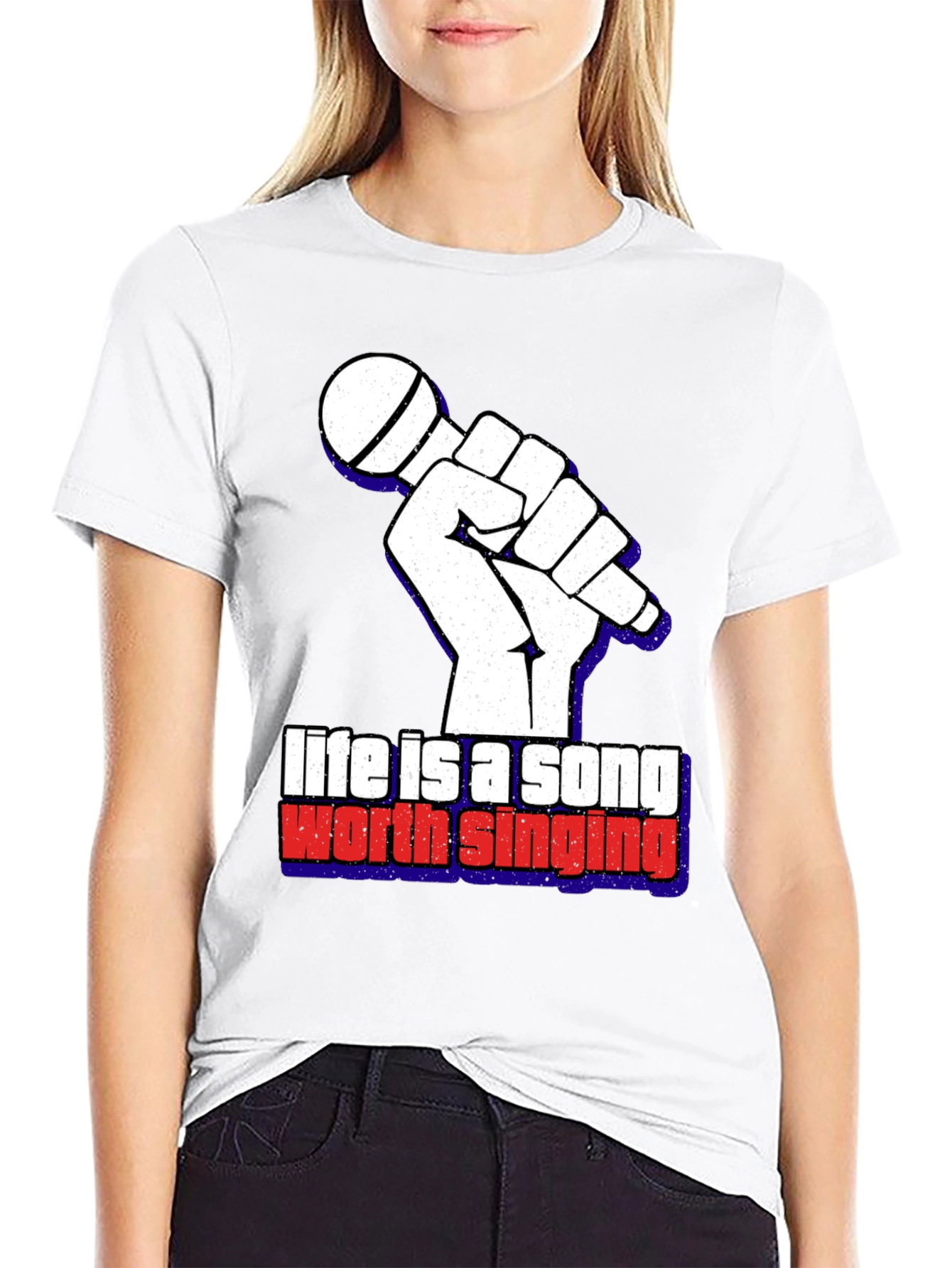 Life Is A Song Graphic Tee