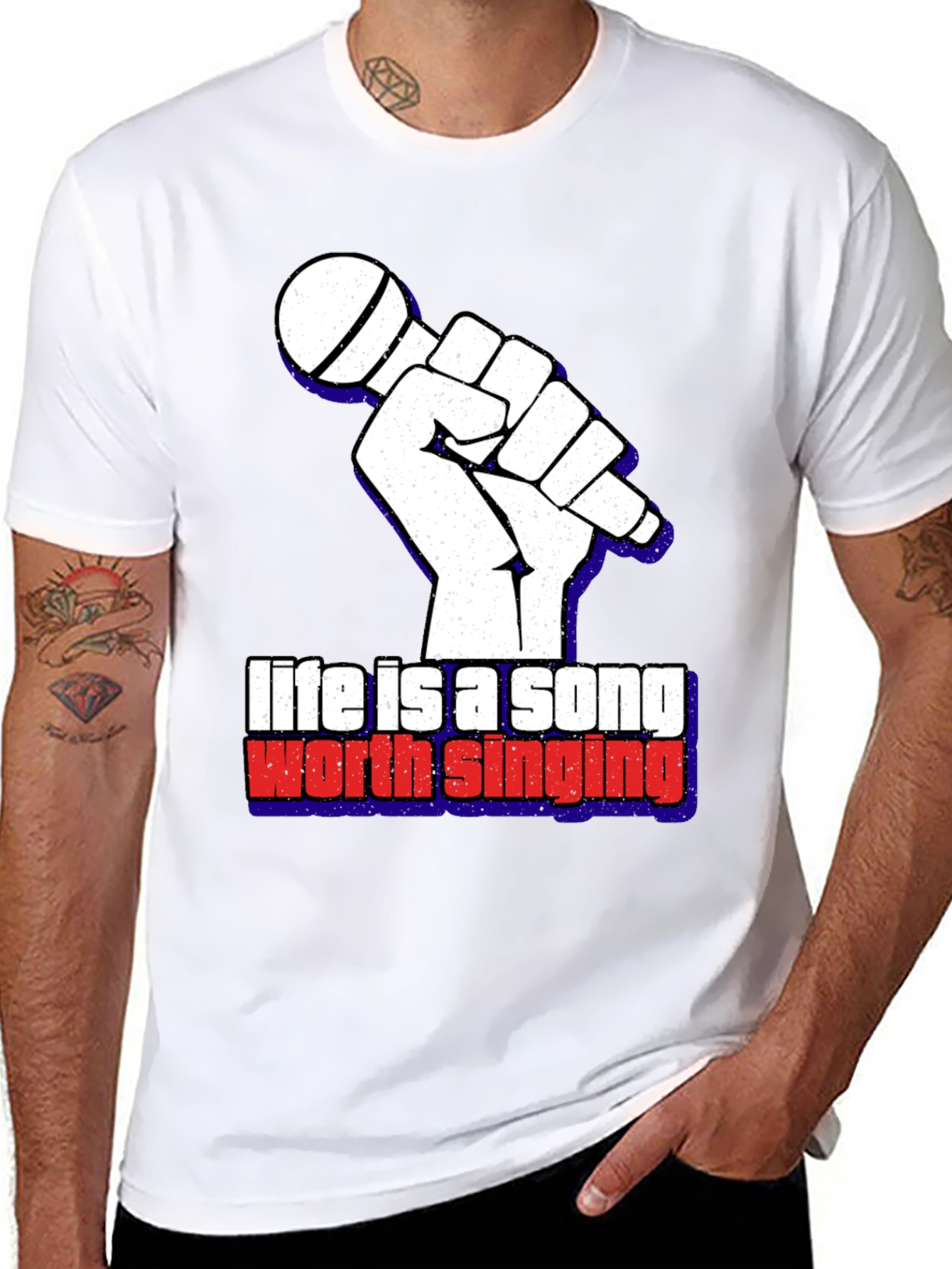 Life Is A Song Graphic Tee