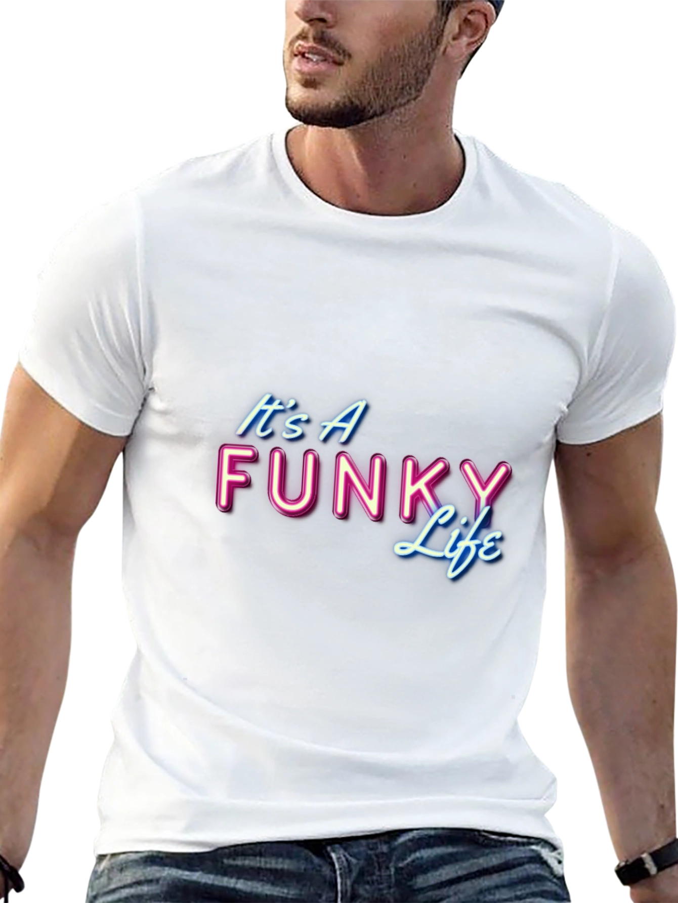 Its a Funky Life Graphic T-Shirt