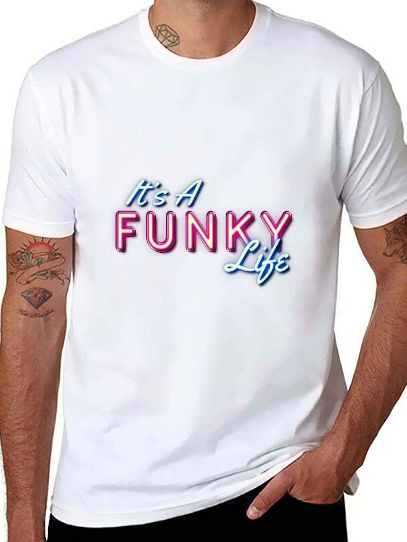 Its a Funky Life Graphic T-Shirt