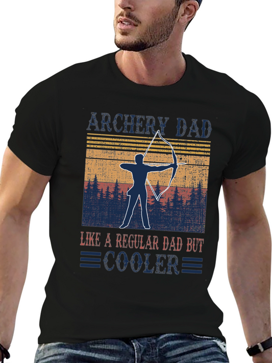 Archery Dad T-Shirt - Cool Dad Design