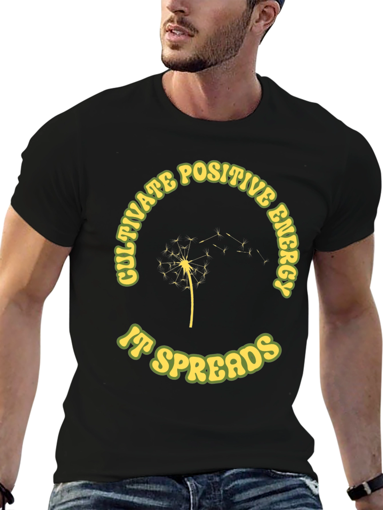 Cultivate Positive Energy Graphic Tee