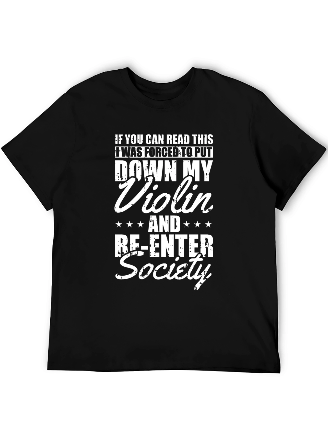 Violin Player Humor T-Shirt