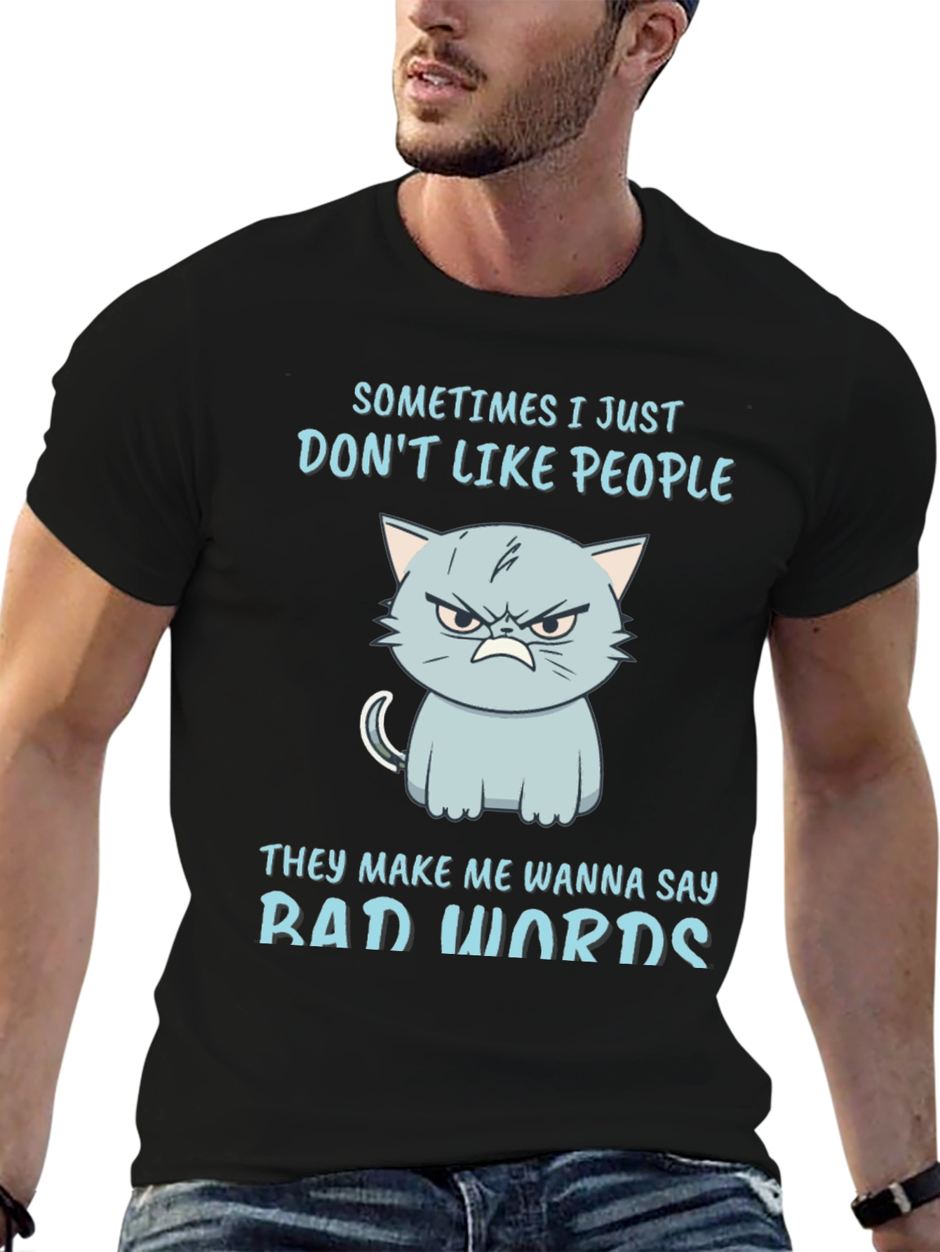Grumpy Cat T-Shirt - Funny Graphic Tee