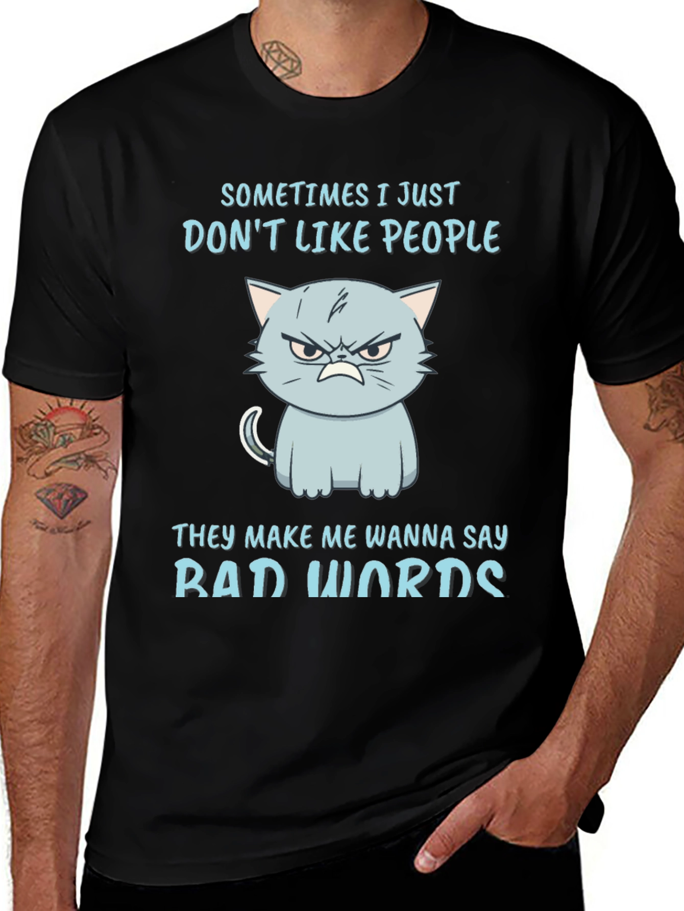 Grumpy Cat T-Shirt - Funny Graphic Tee