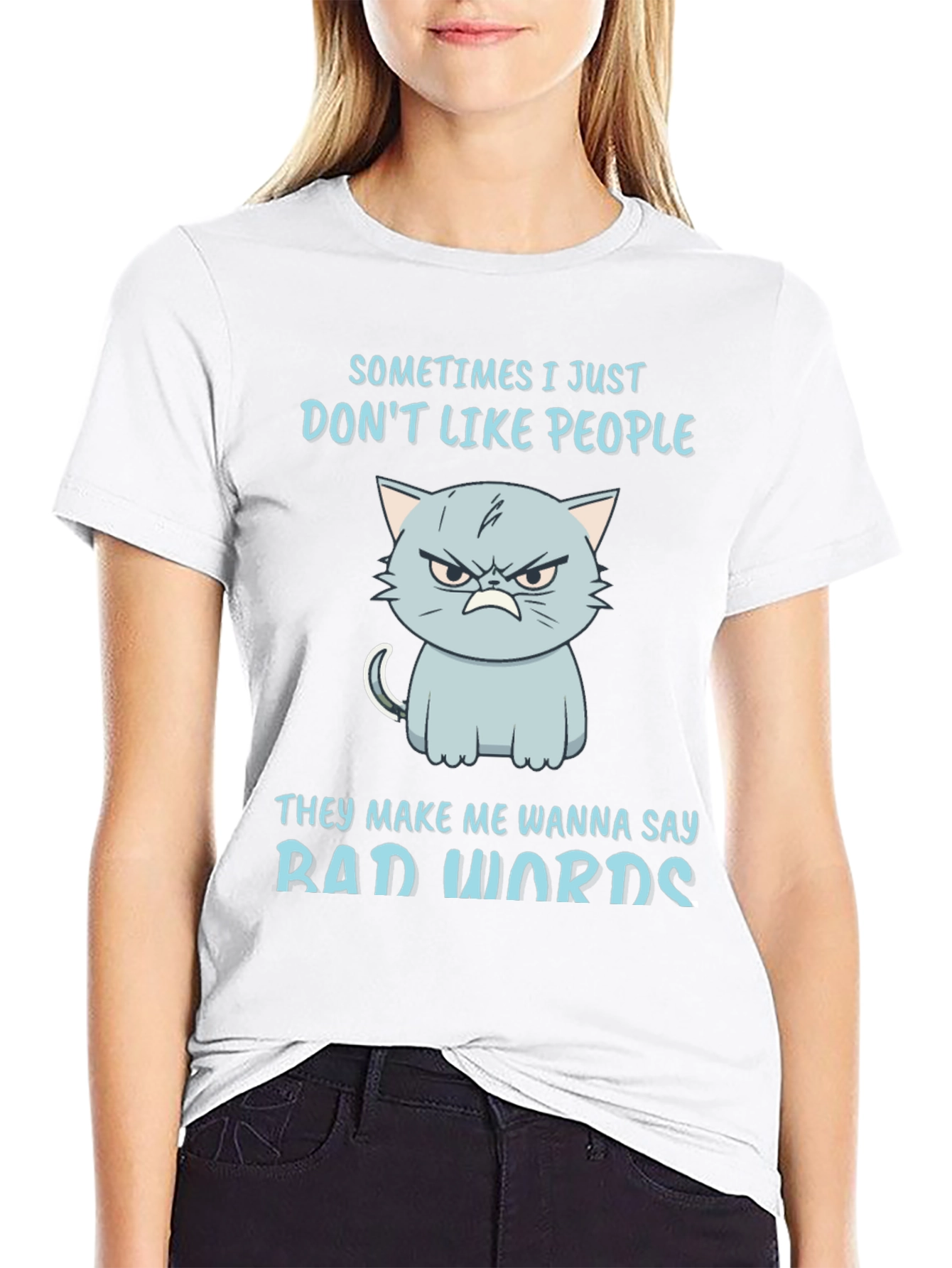Grumpy Cat T-Shirt - Funny Graphic Tee