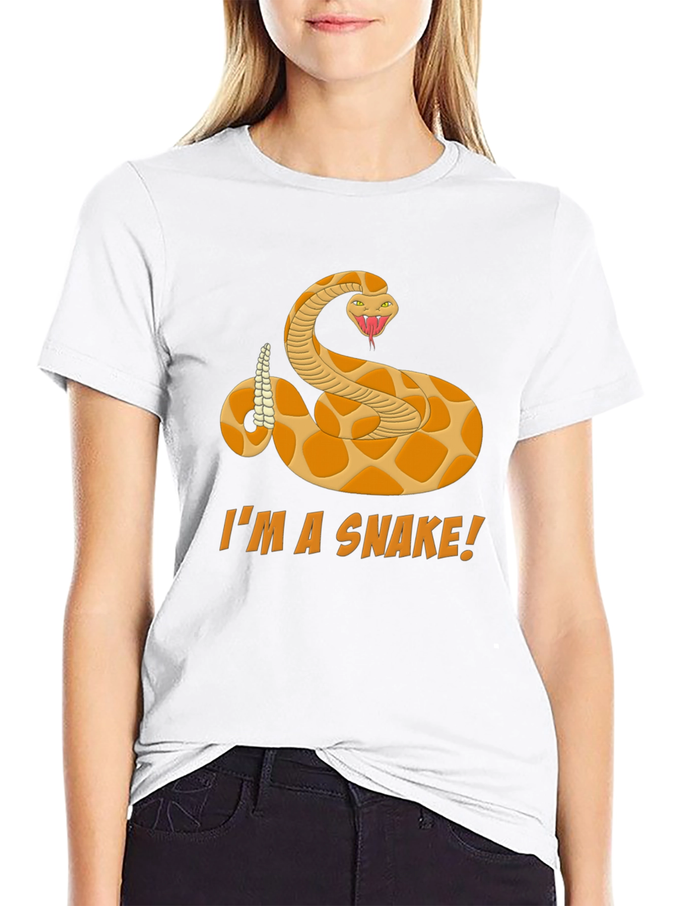 Im a Snake T-Shirt Funny Graphic Tee