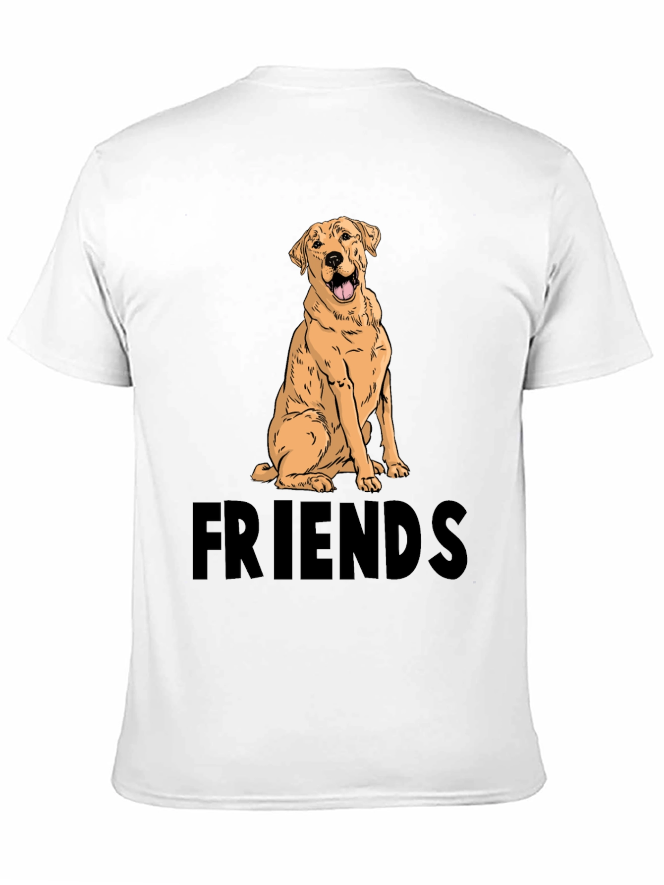 Dog Lover T-Shirt: Labrador Friends Graphic Tee