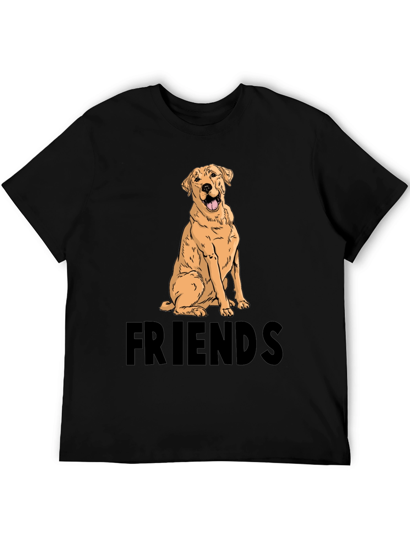 Dog Lover T-Shirt: Labrador Friends Graphic Tee