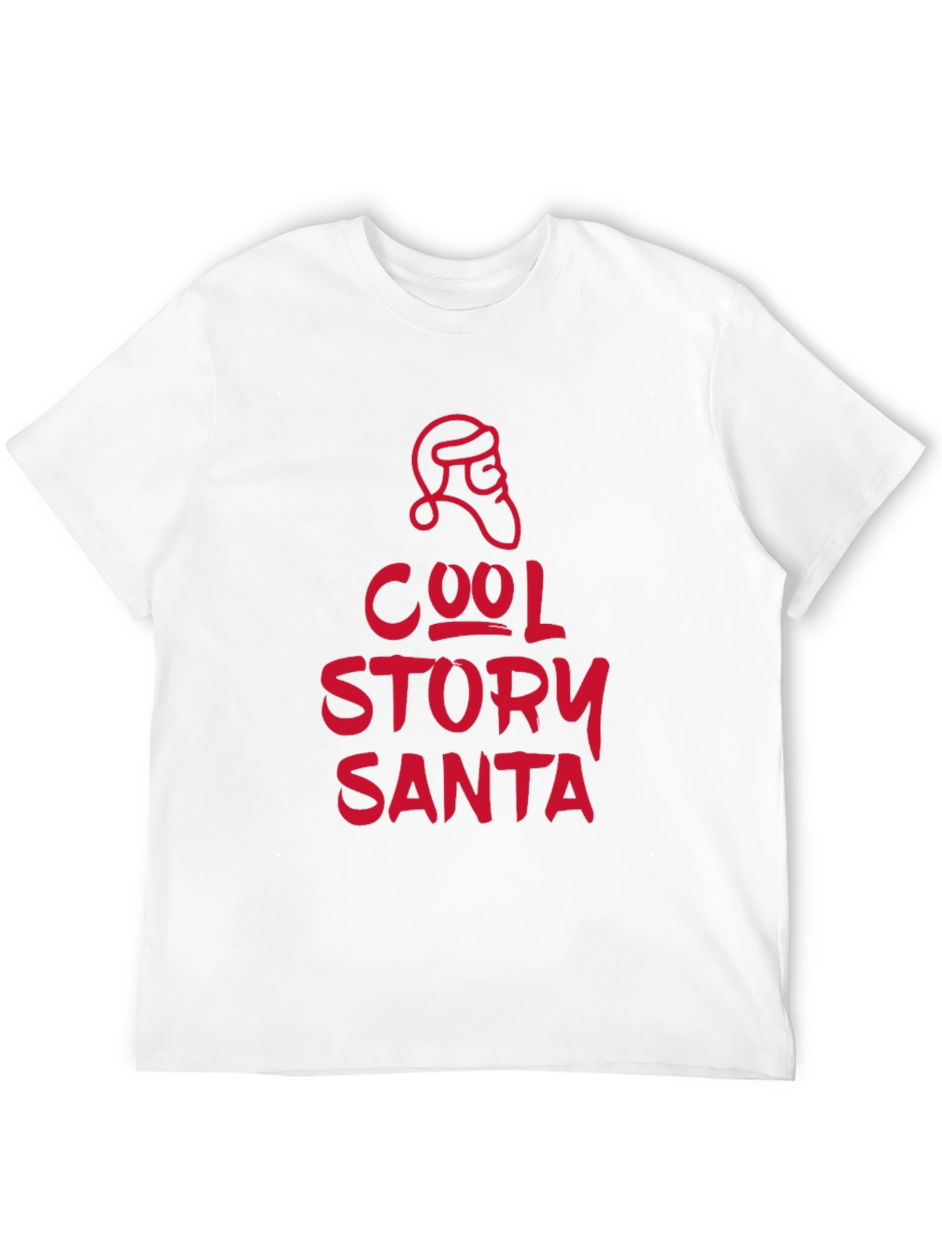 Cool Story Santa Tee - Holiday Graphic T-Shirt