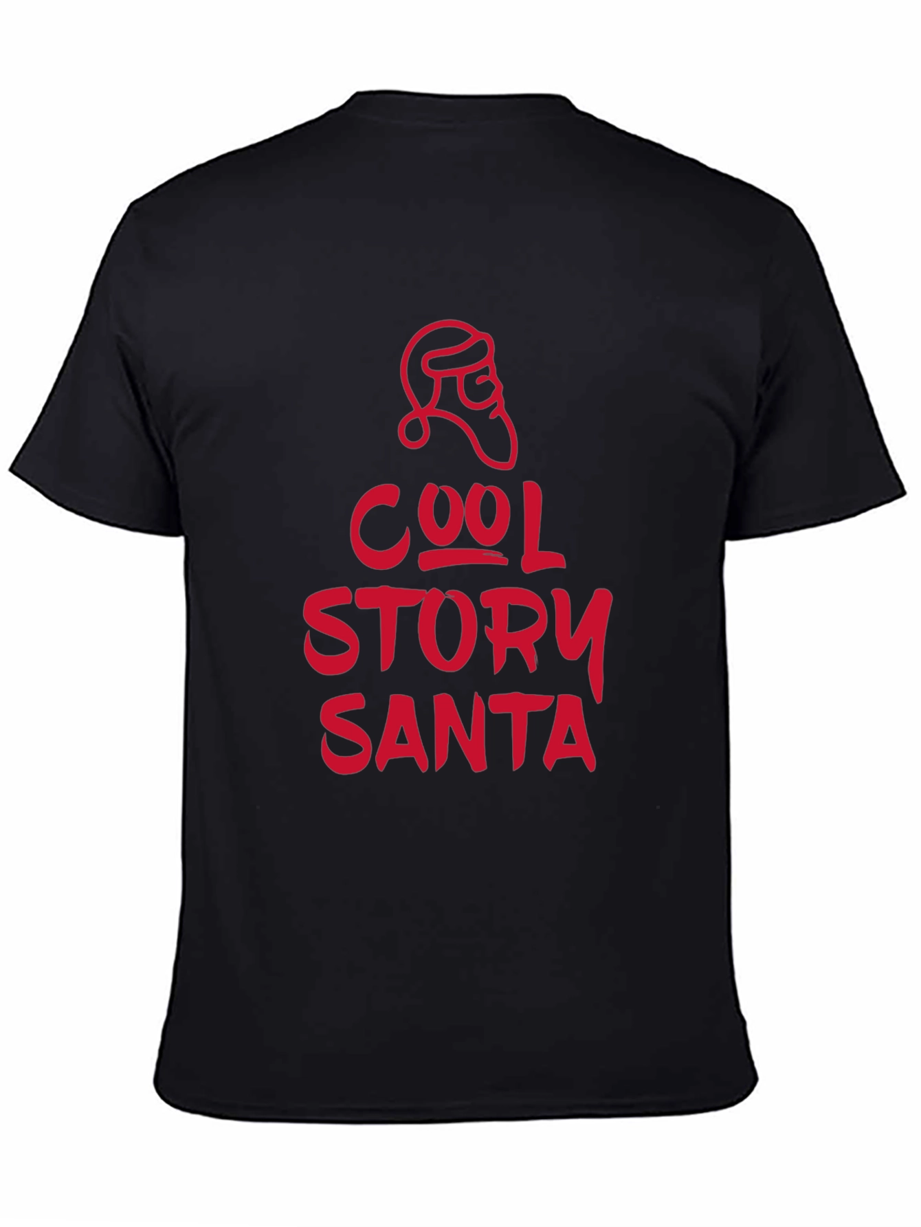 Cool Story Santa Tee - Holiday Graphic T-Shirt