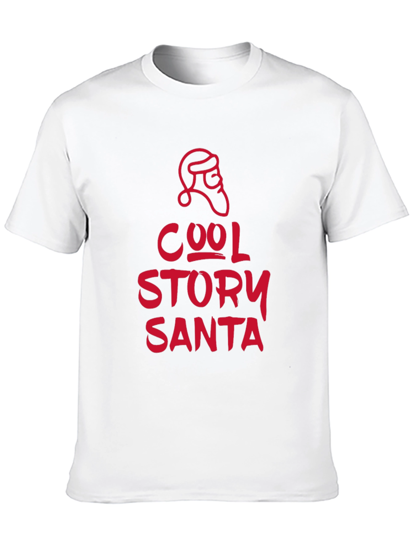 Cool Story Santa Tee - Holiday Graphic T-Shirt