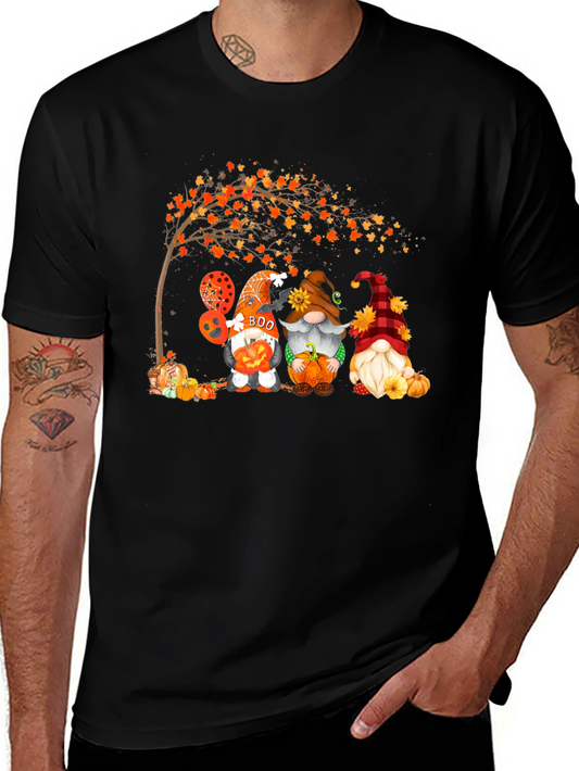 Fall Gnomes T-Shirt - Autumn Season Style