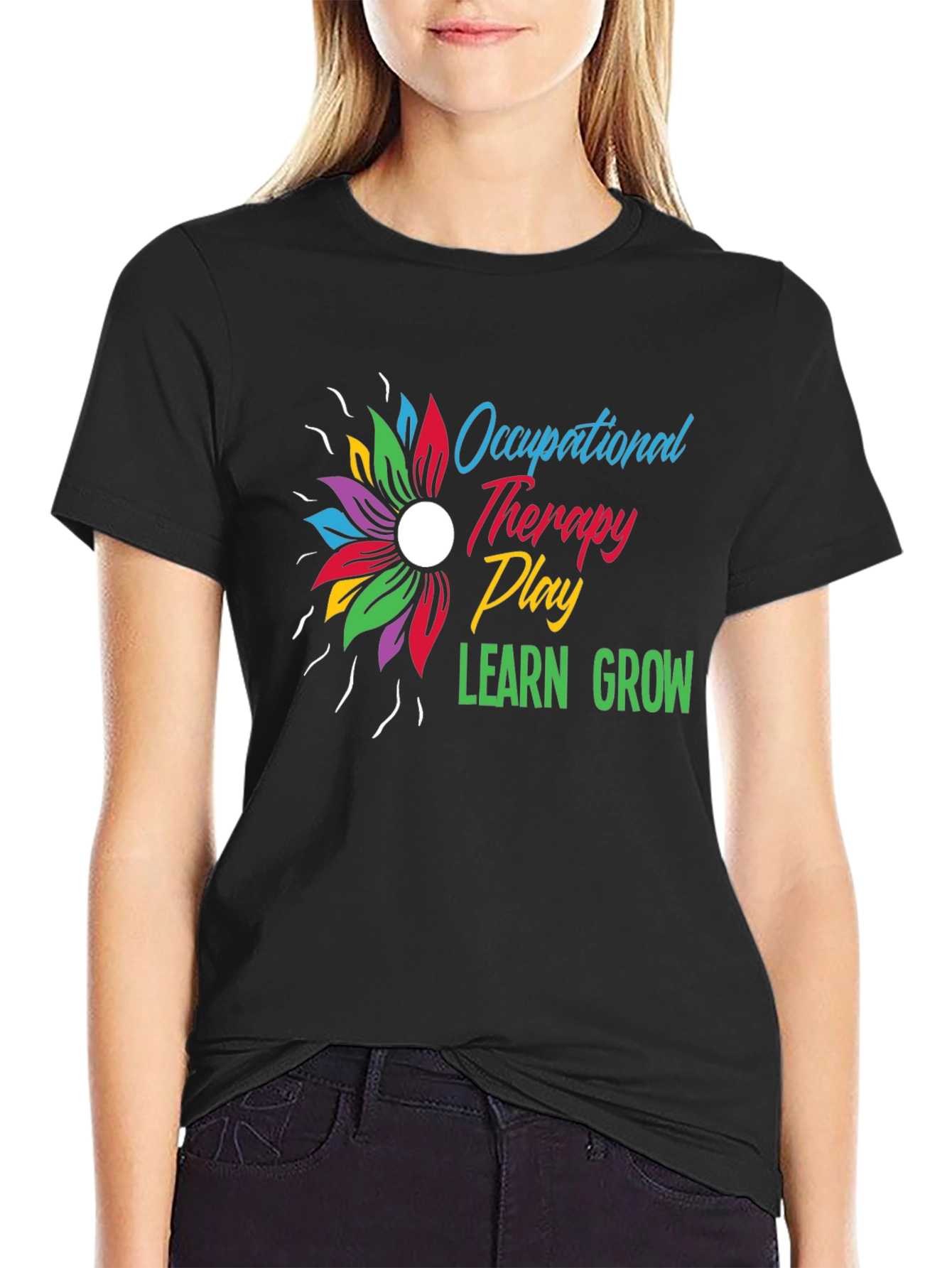 Occupational Therapy Play Learn Grow T-Shirt