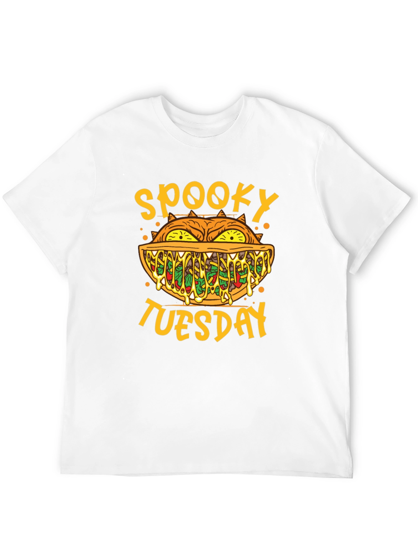 Spooky Tuesday Graphic T-Shirt - Halloween Style