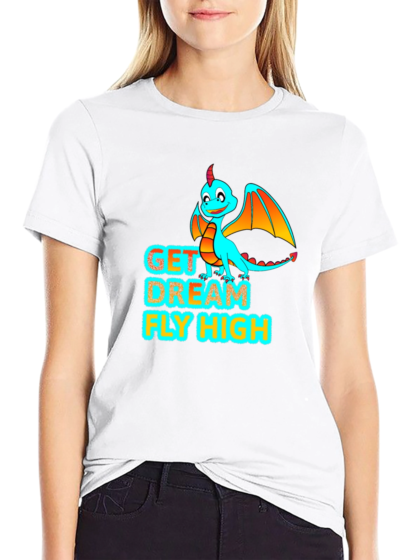 Dream High Dragon Graphic Tee
