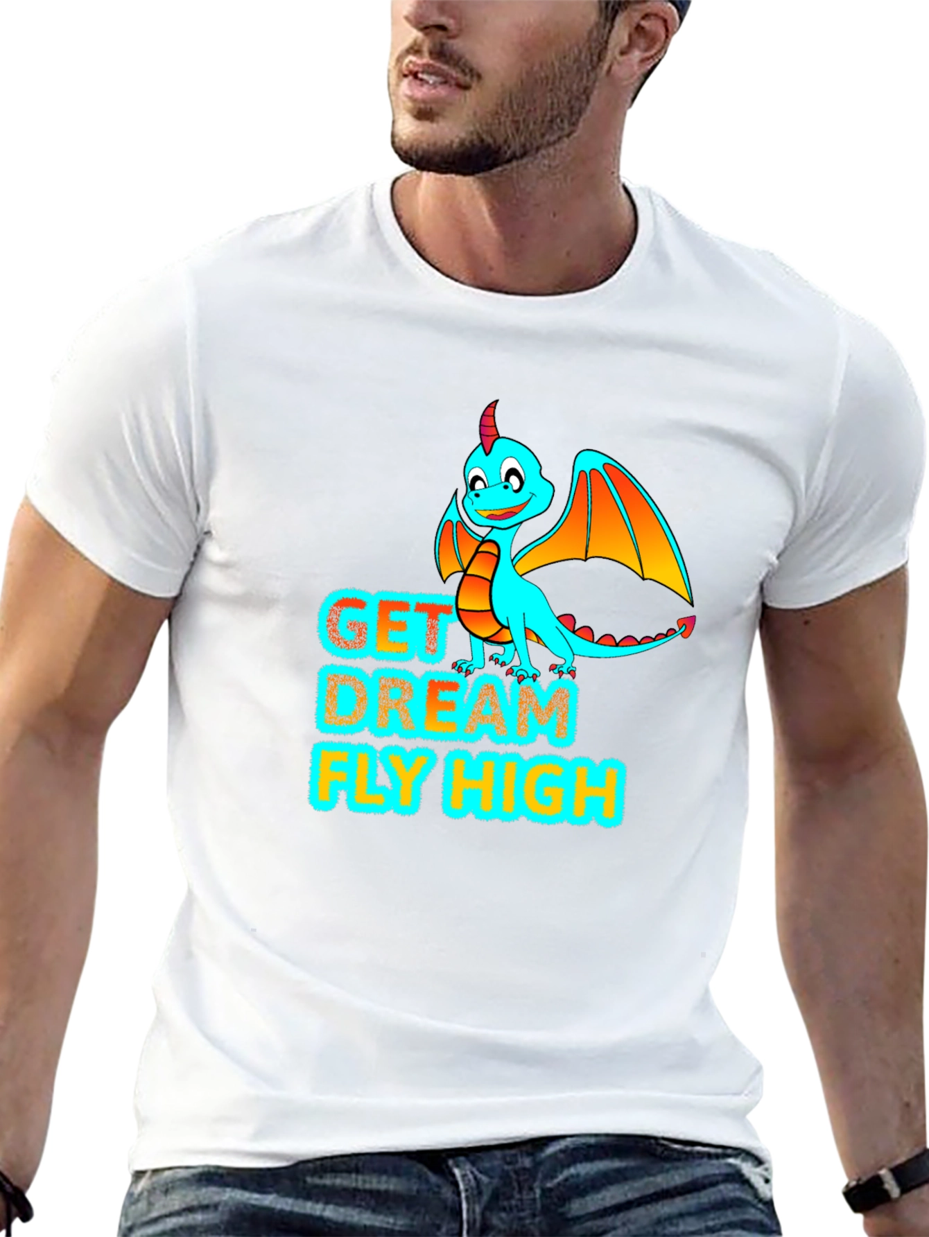 Dream High Dragon Graphic Tee