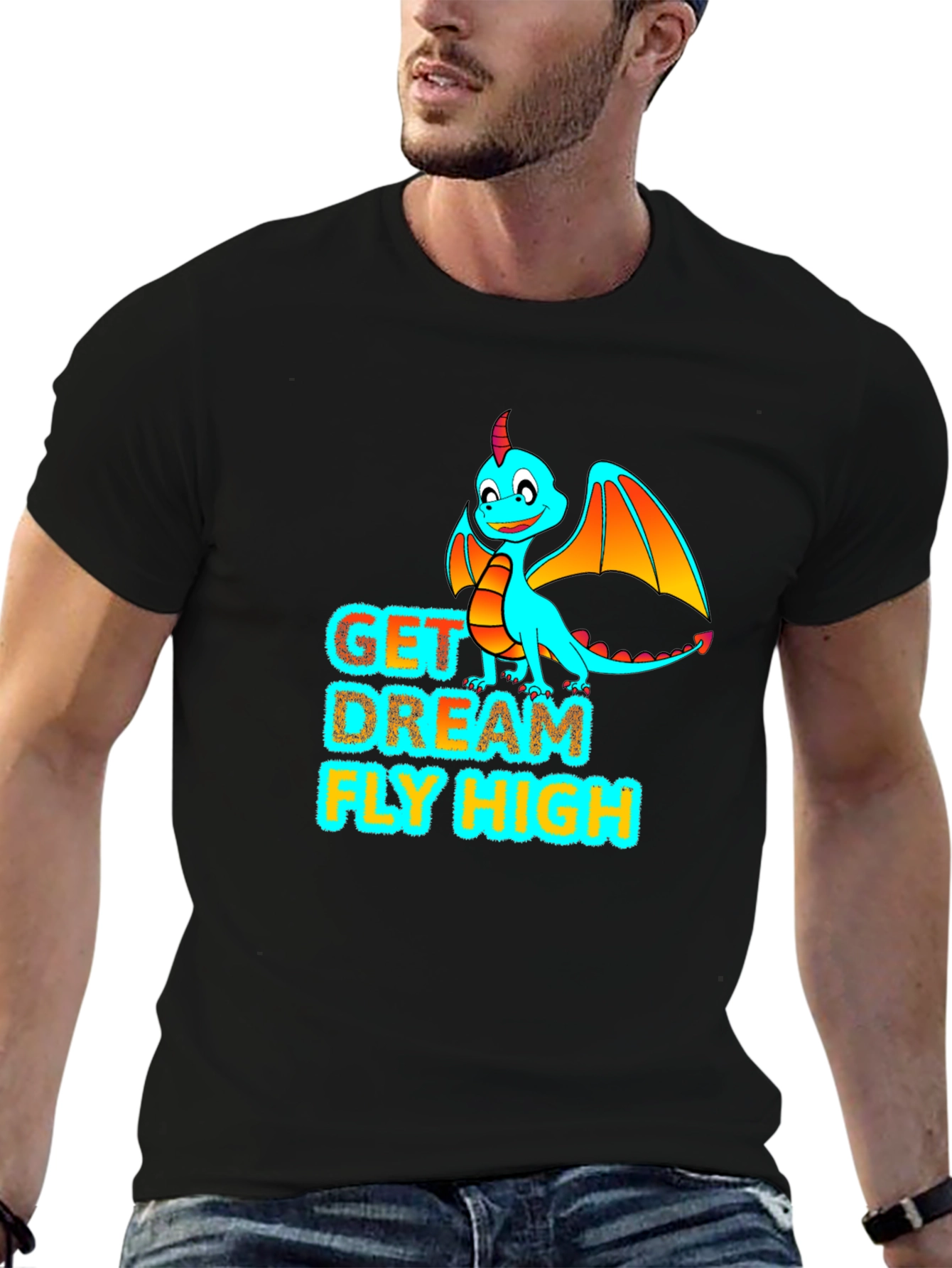 Dream High Dragon Graphic Tee