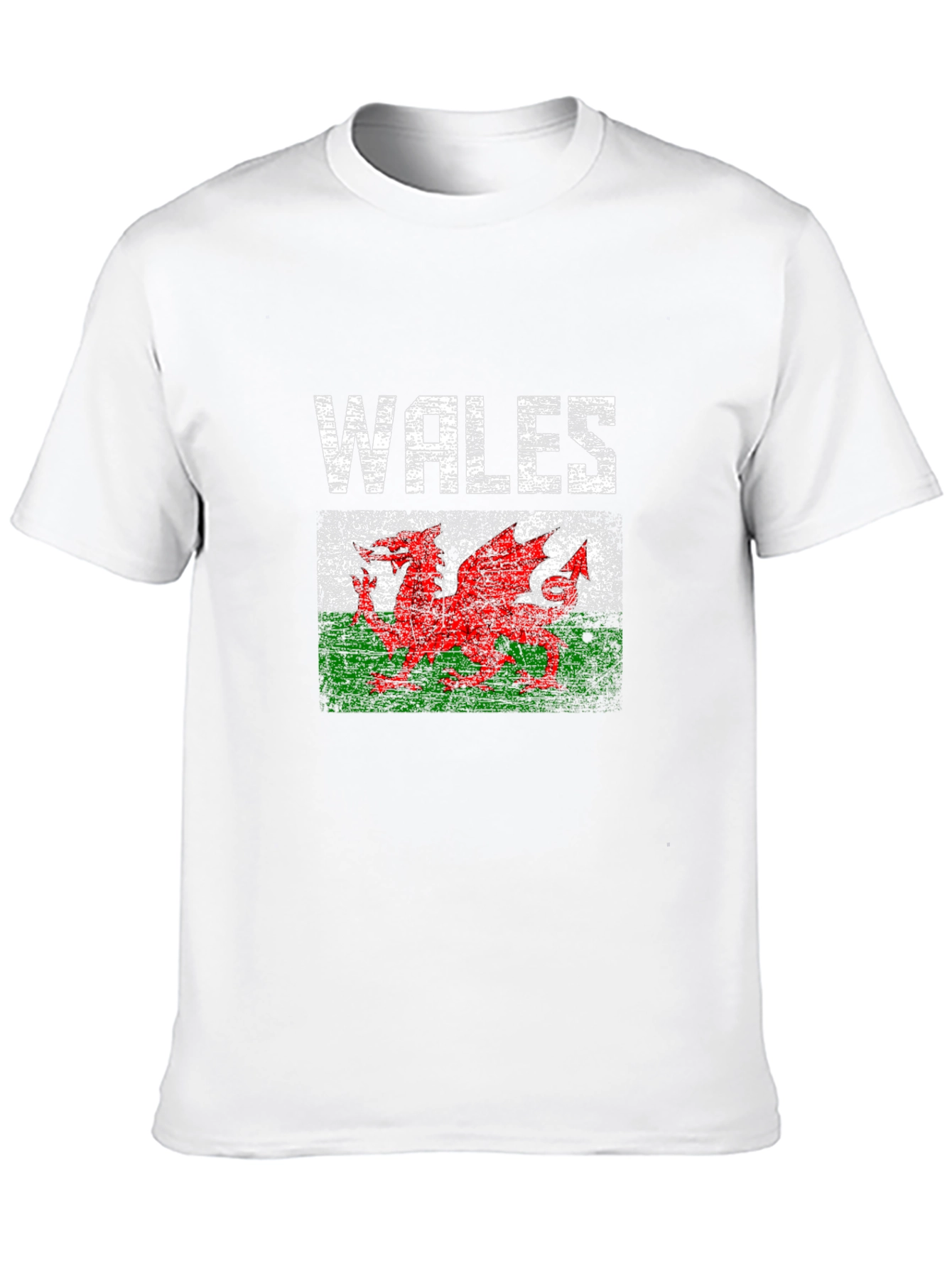 Wales Flag Dragon Graphic T-Shirt