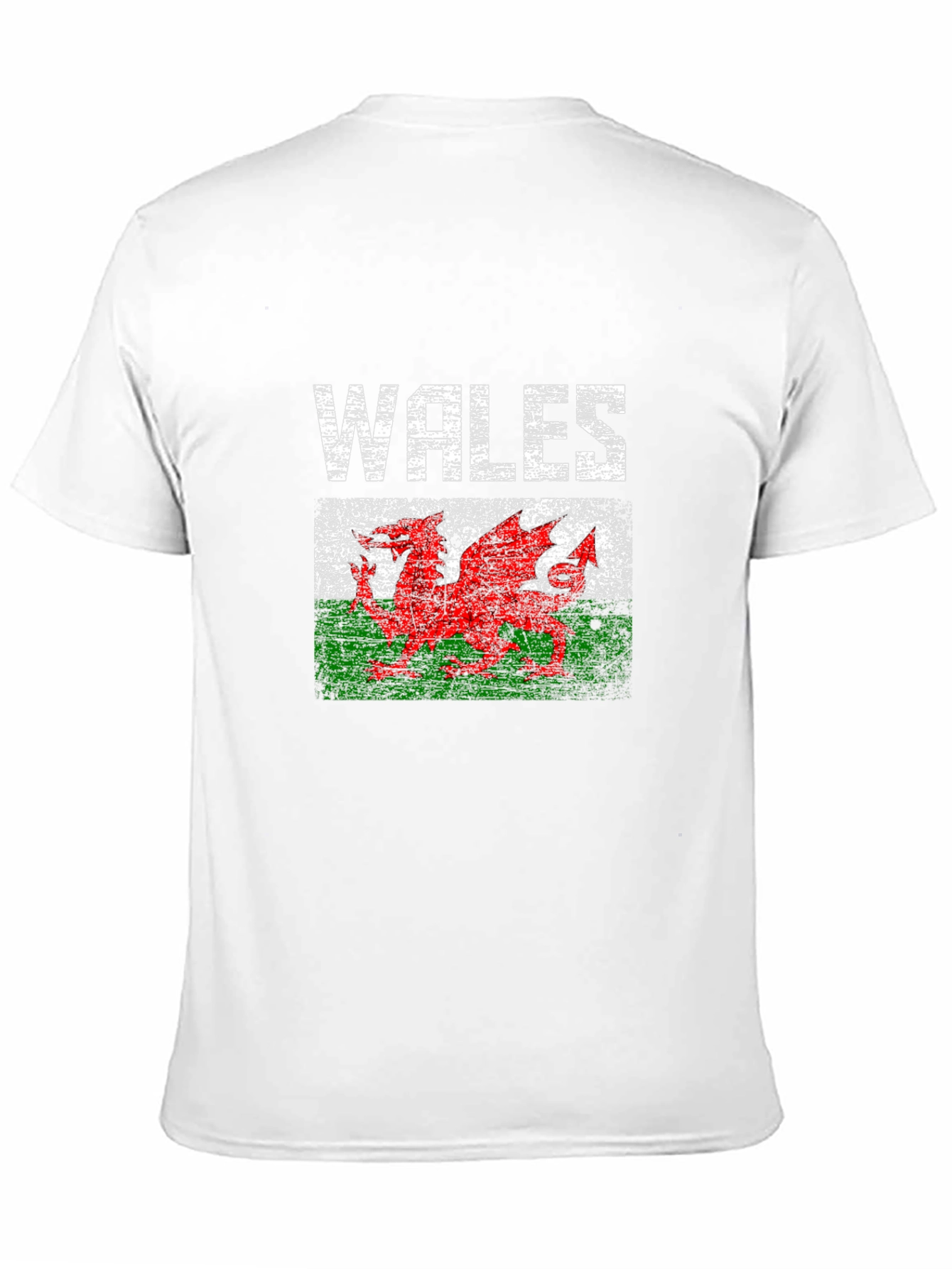 Wales Flag Dragon Graphic T-Shirt