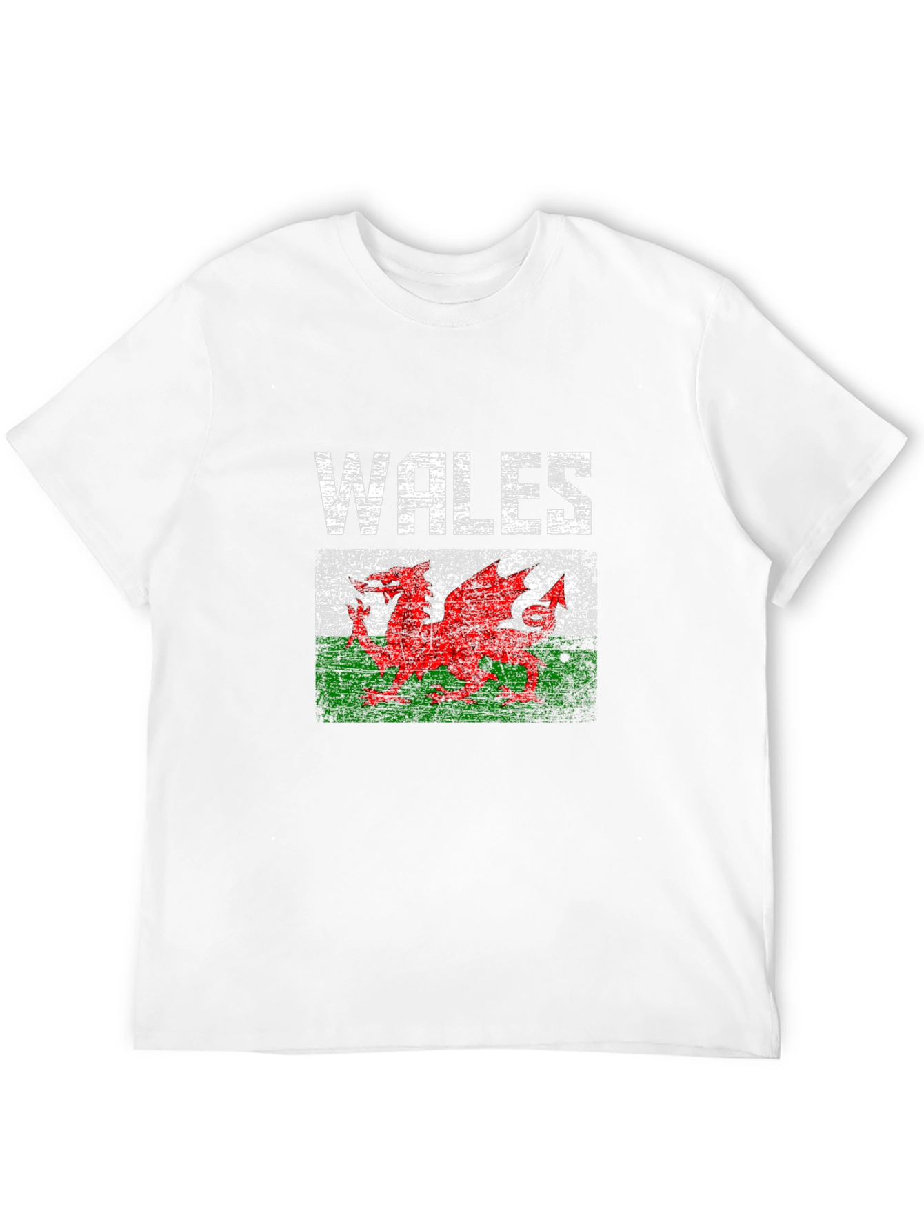 Wales Flag Dragon Graphic T-Shirt