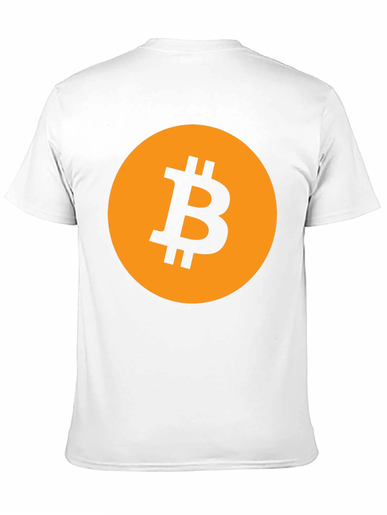 Bitcoin Logo Graphic Tee - Black Crypto T-Shirt