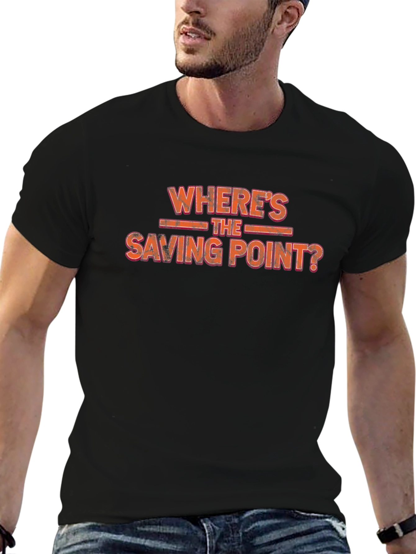 Wheres the Saving Point? Graphic Tee