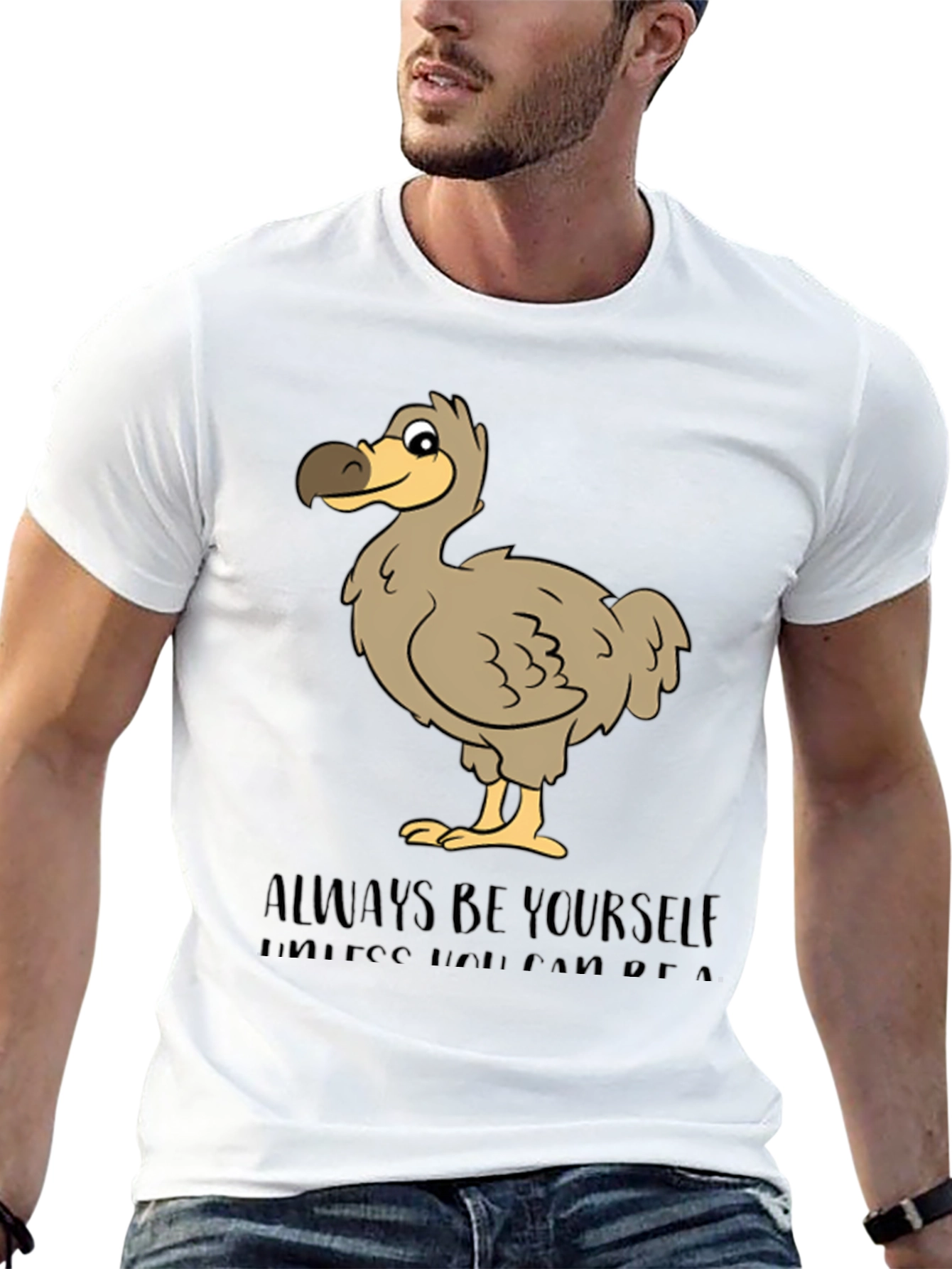 Dodo Bird T-Shirt - Be Yourself Graphic Tee
