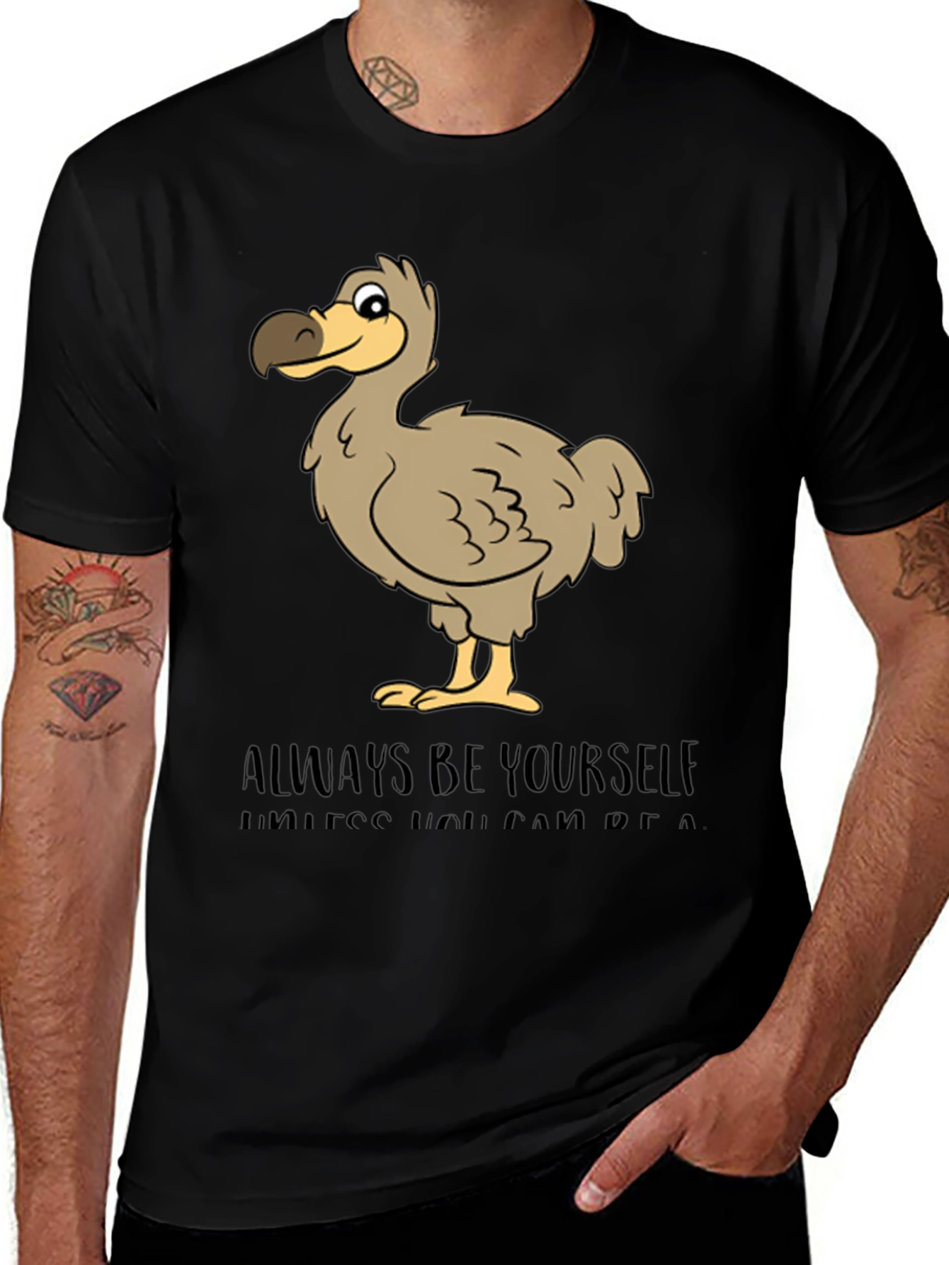 Dodo Bird T-Shirt - Be Yourself Graphic Tee