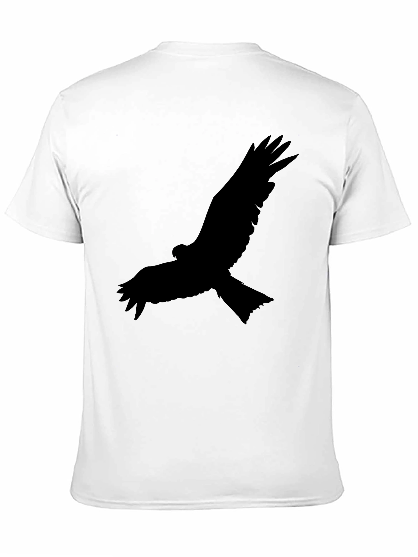 Black Eagle Silhouette Graphic T-Shirt