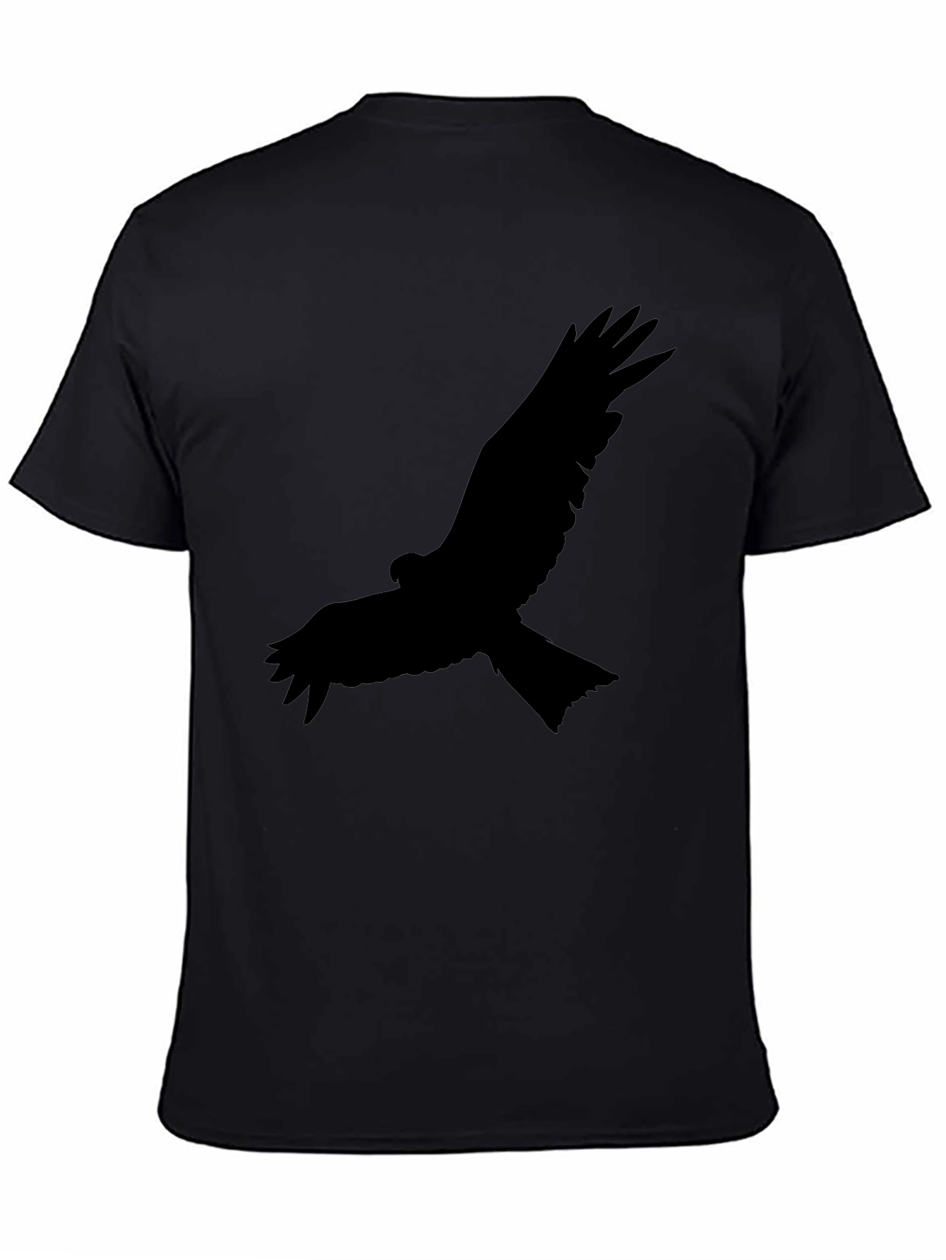 Black Eagle Silhouette Graphic T-Shirt