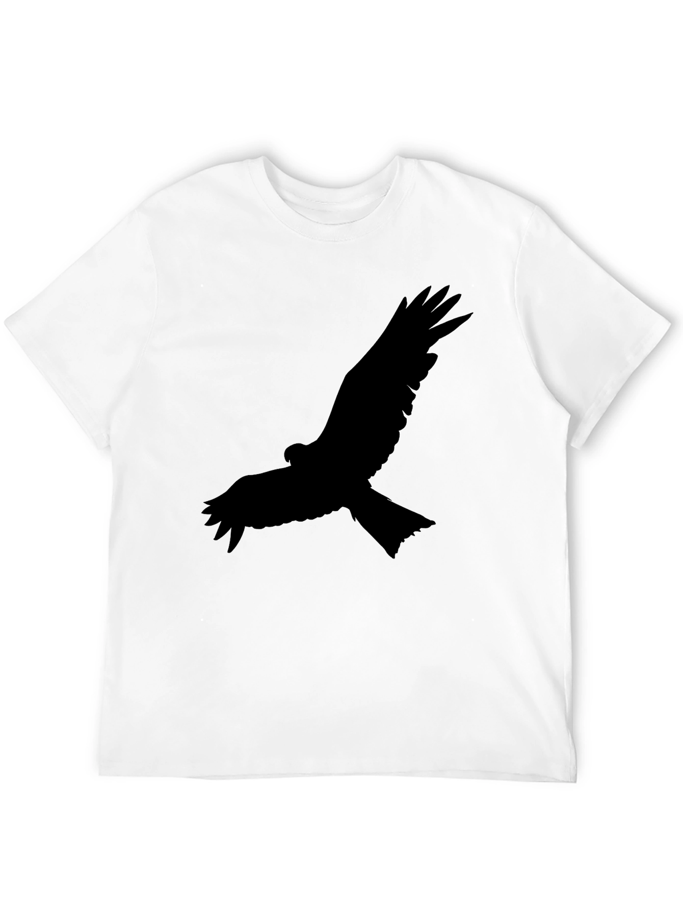 Black Eagle Silhouette Graphic T-Shirt