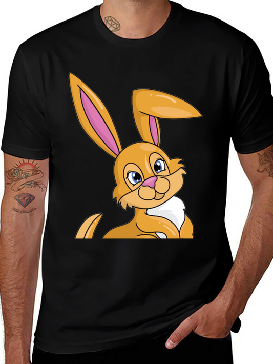 Easter Bunny T-Shirt - Cartoon Rabbit Tee