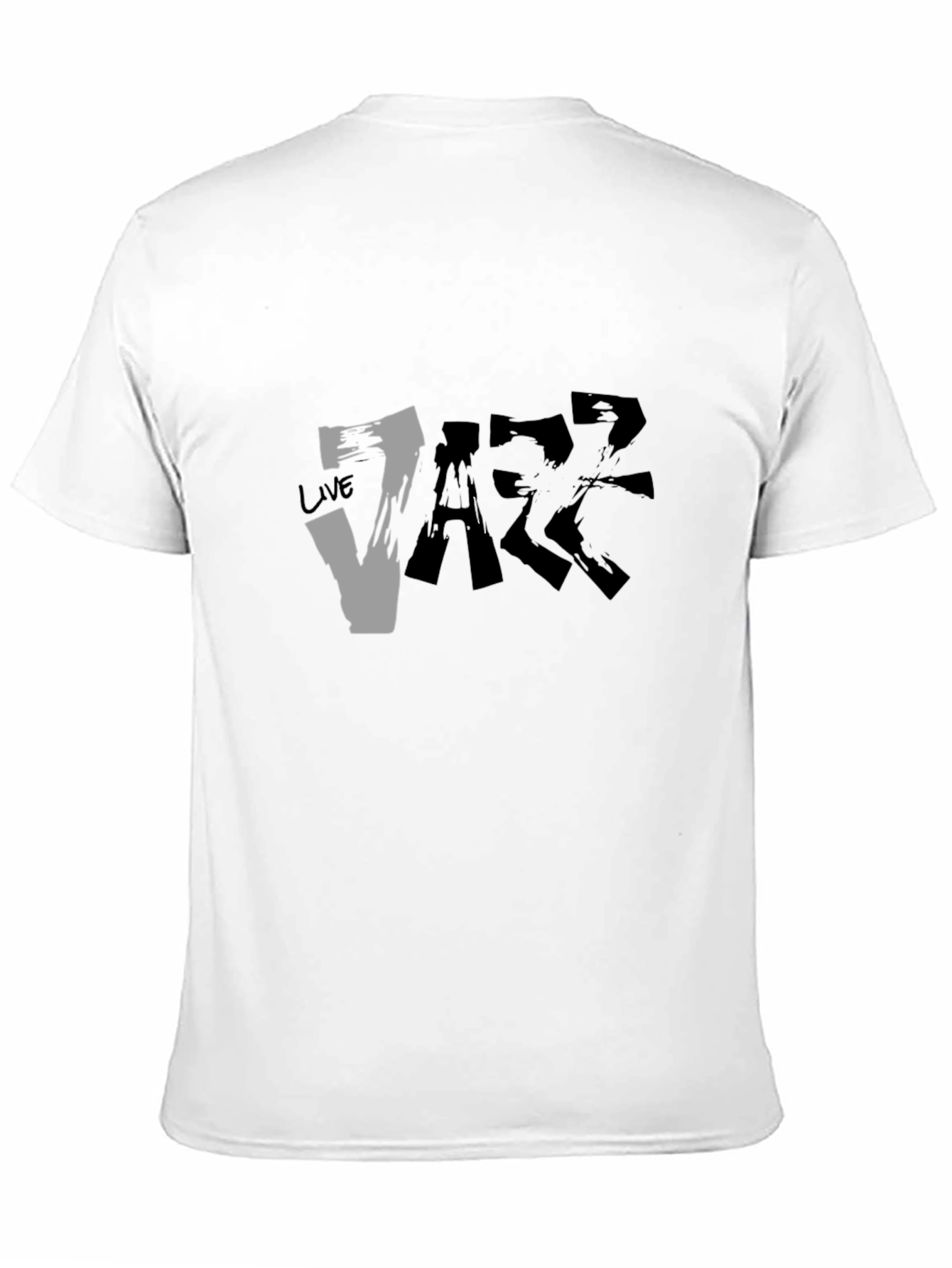 Live Jazz Graphic Black T-Shirt